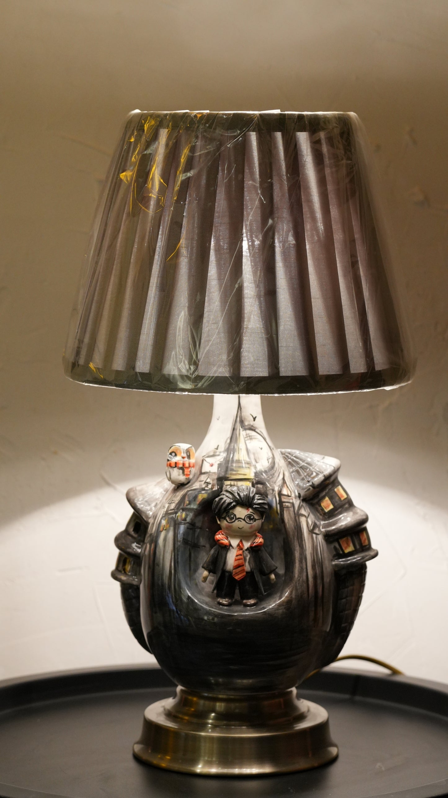 handmade ceramic lampshade