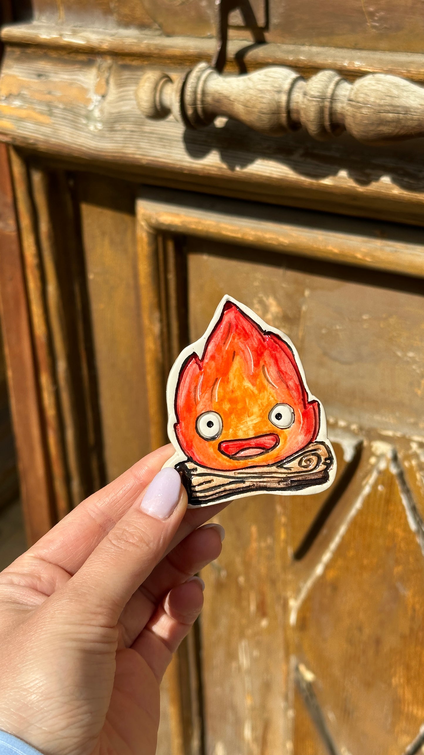 ceramic magnet and keychain