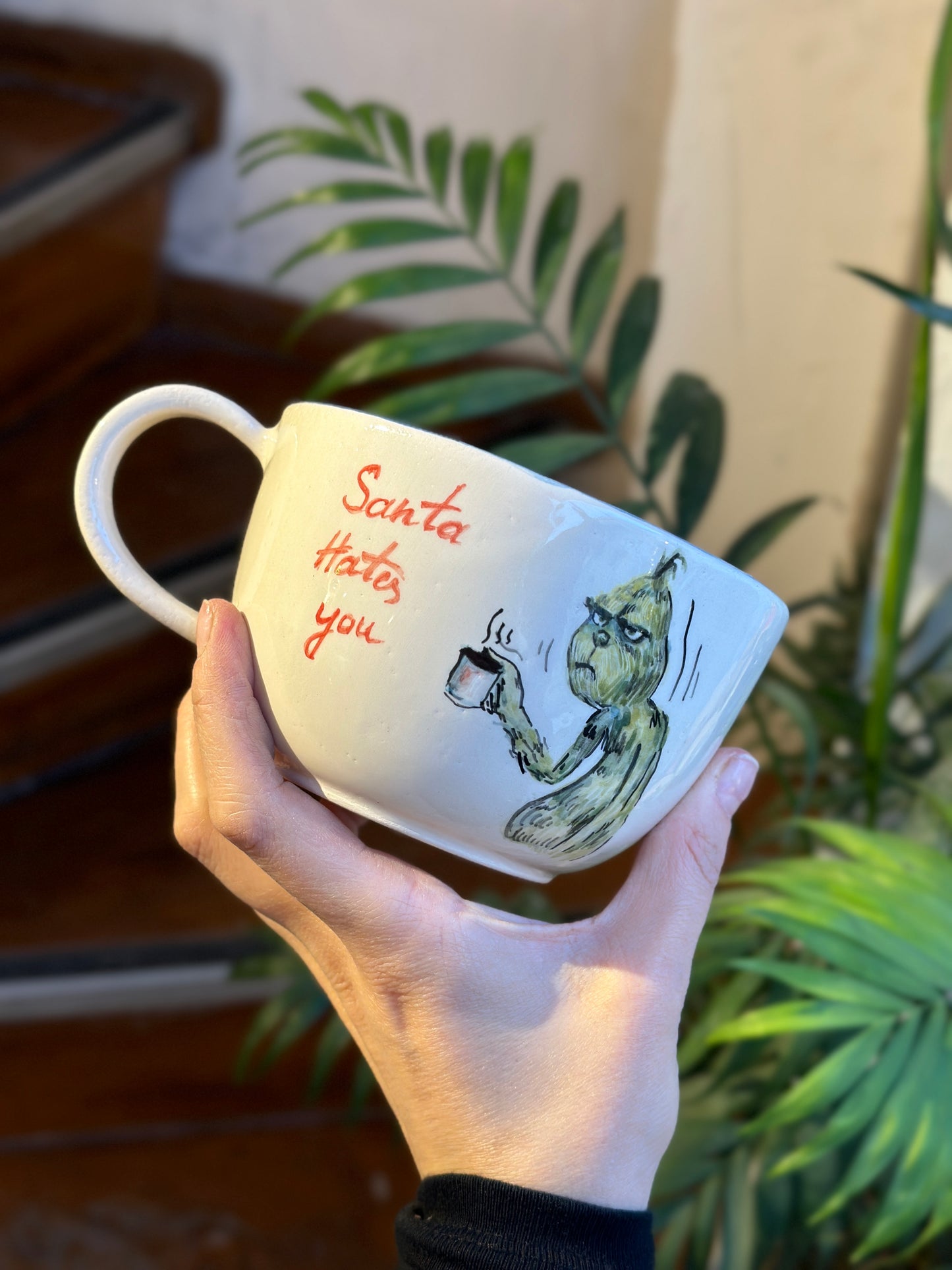 Grinch mug