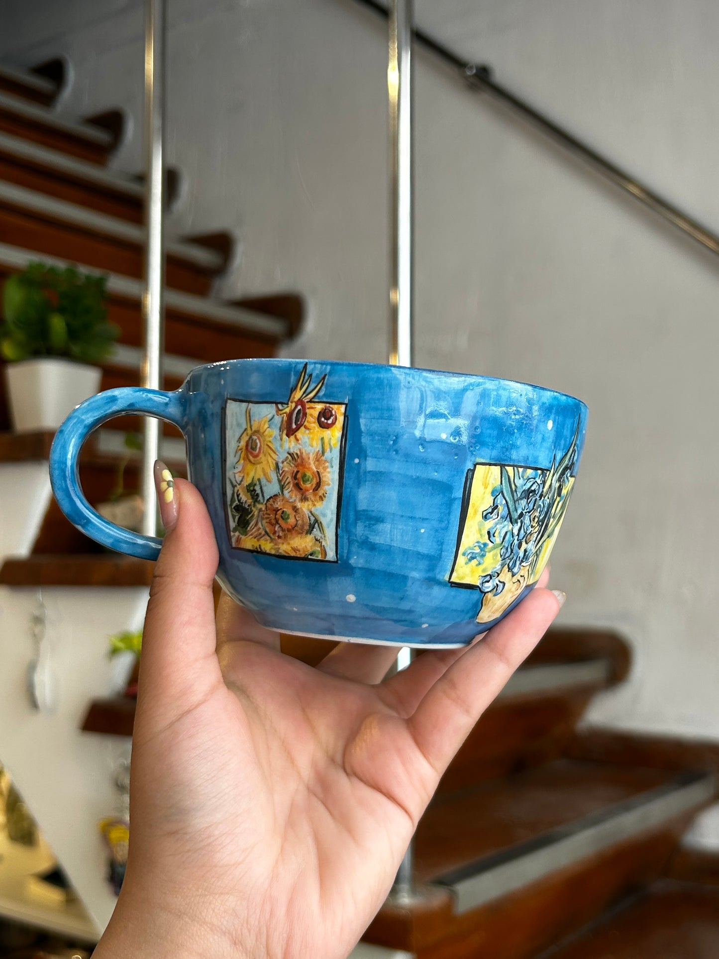 Van Gogh handmade cup🌝