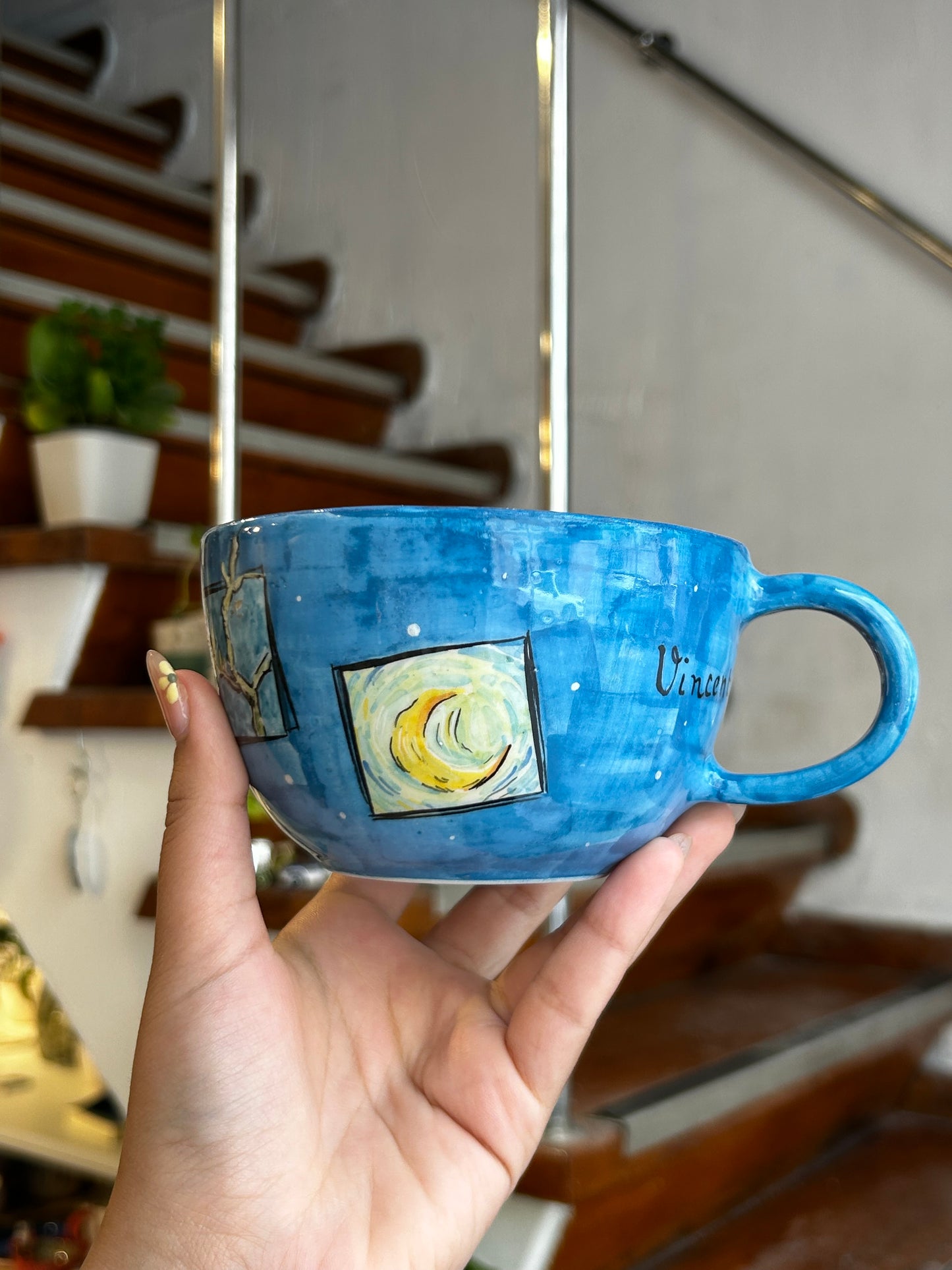 Van Gogh handmade cup🌝