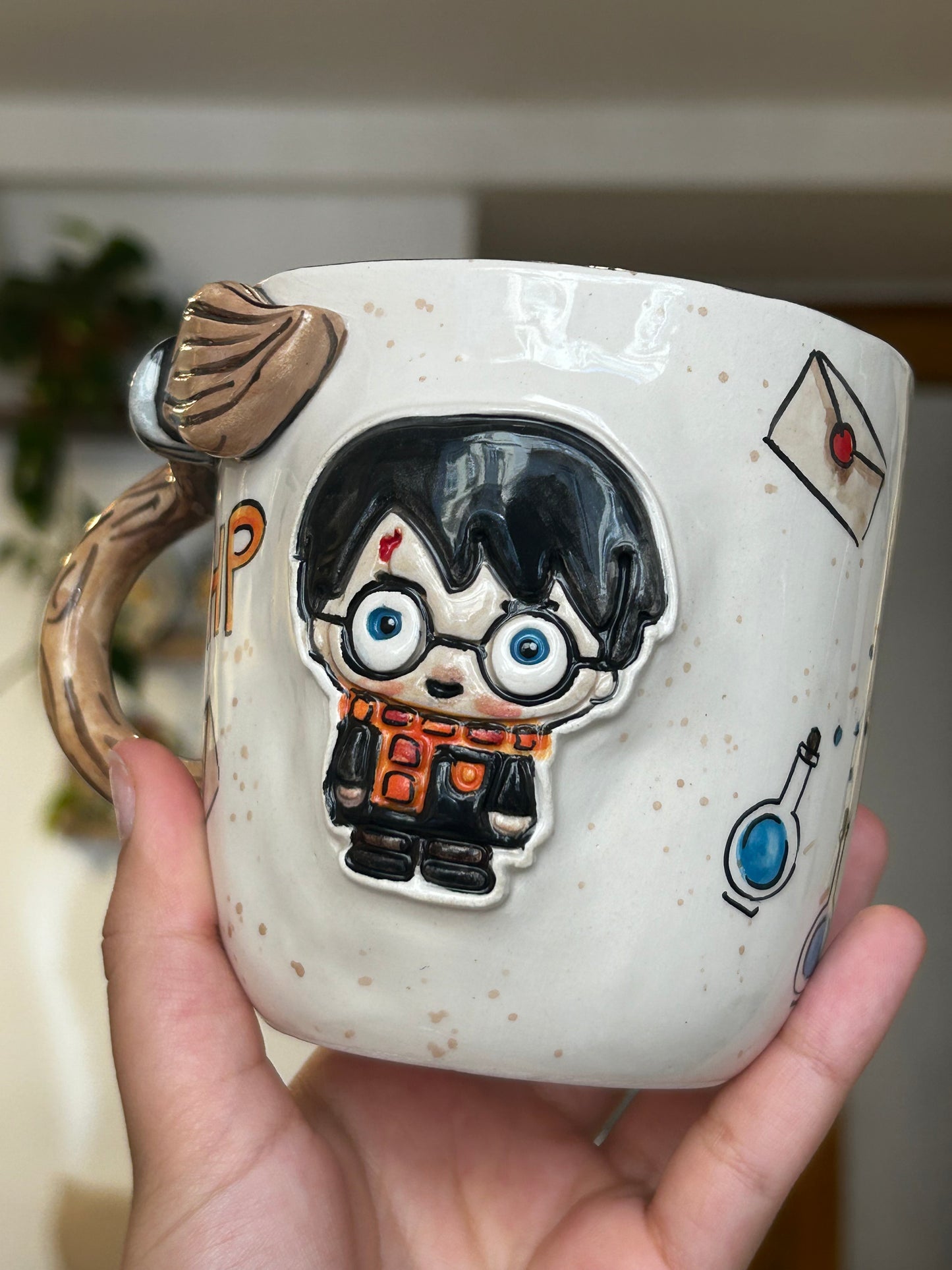 Harry Potter Handmade cup😍