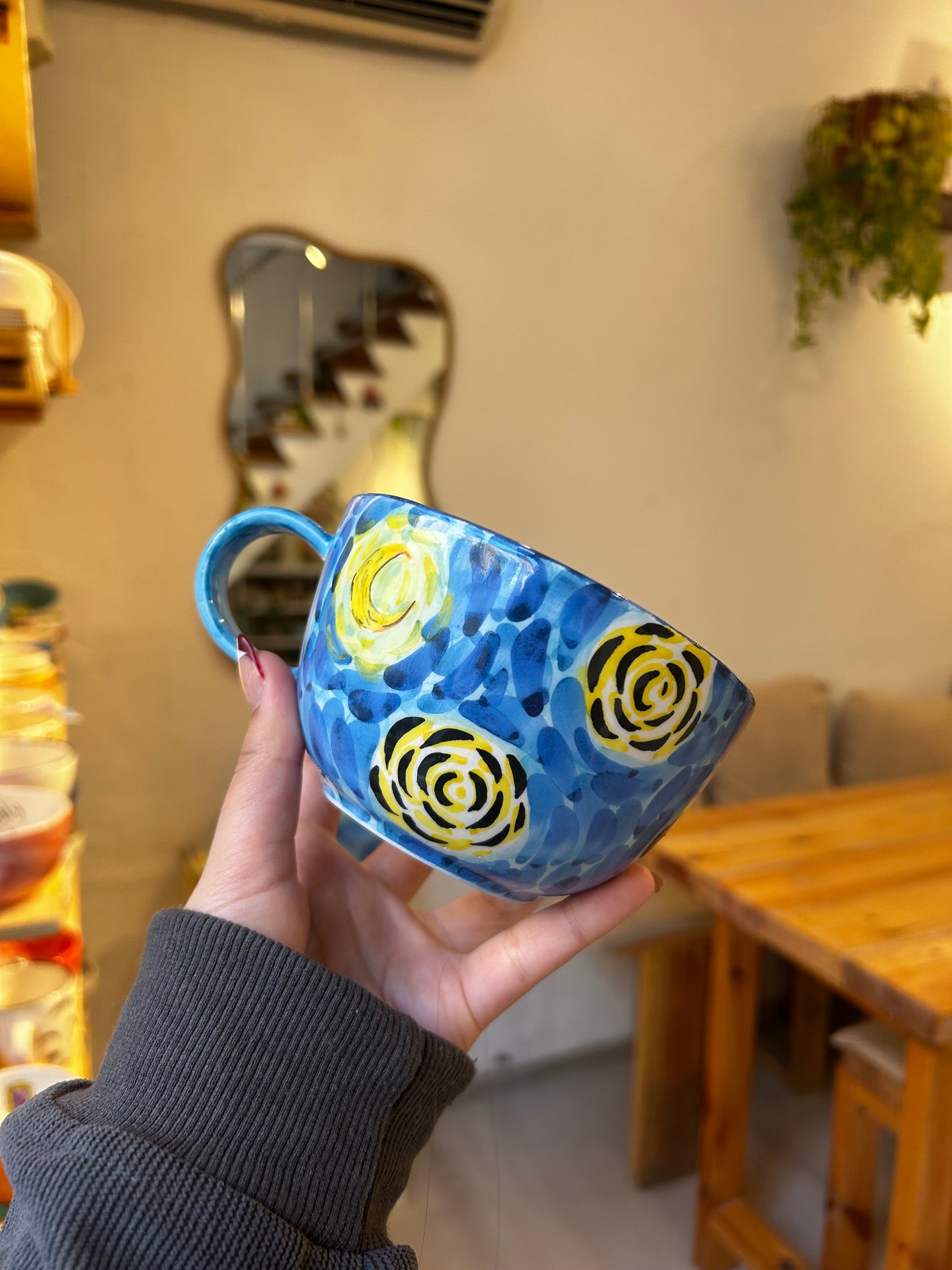 Handmade van gogh mug