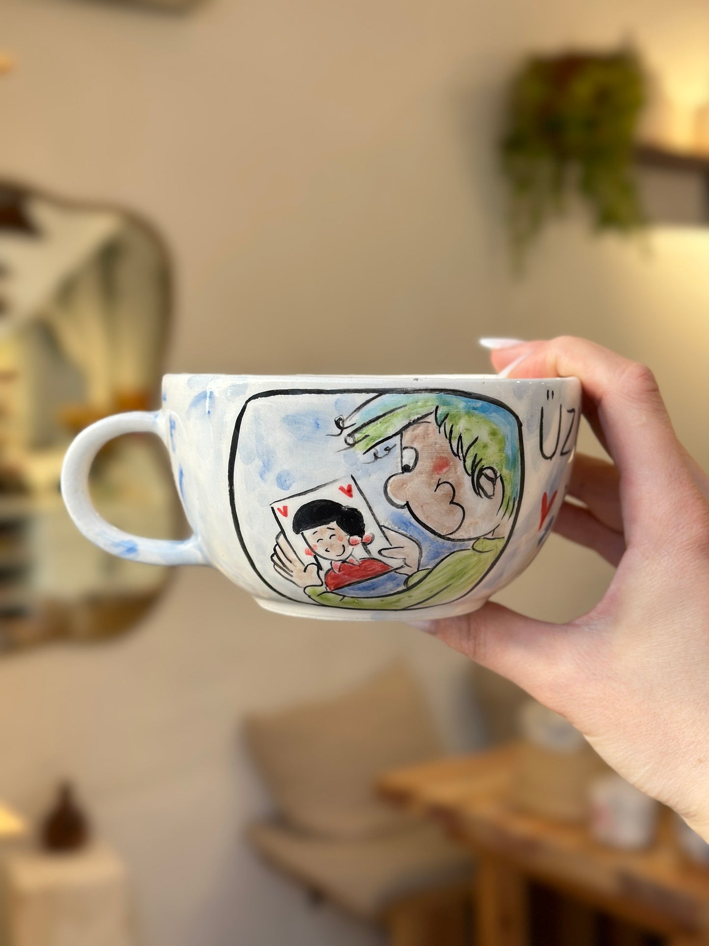 Cedric and Chen themed mug