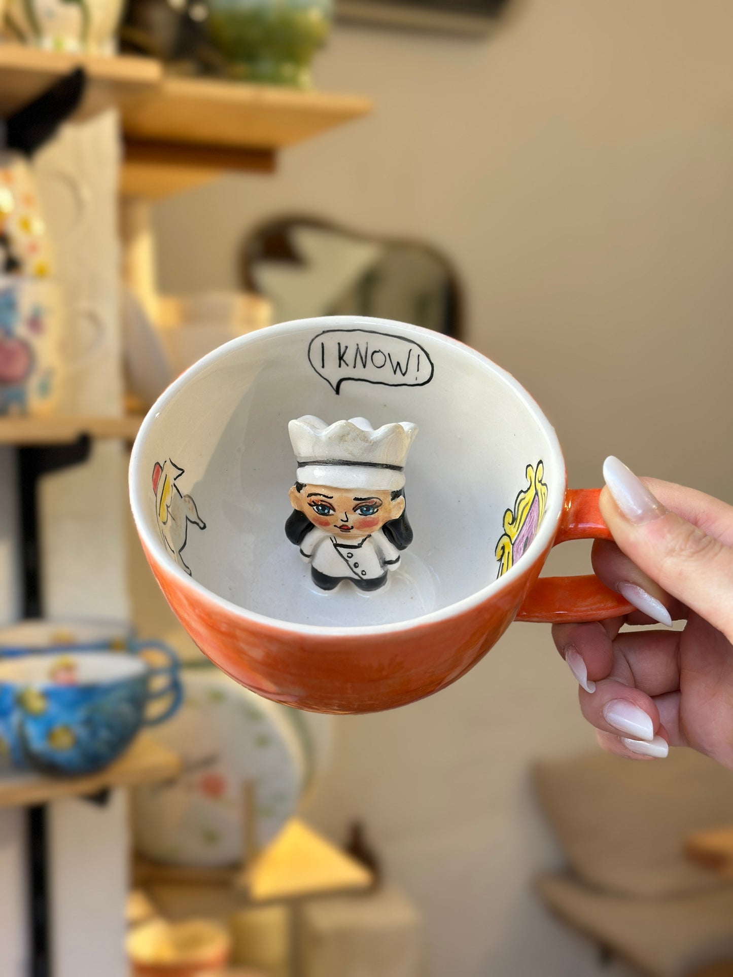 F.R.İ.E.N.D.S handmade mug (Monica Geller)