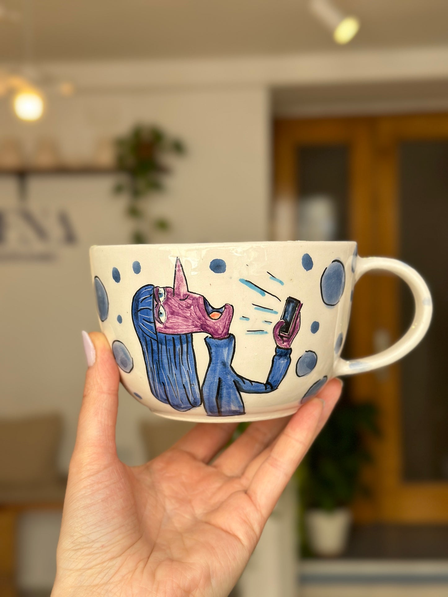 handmade inside boredom cupa 💜