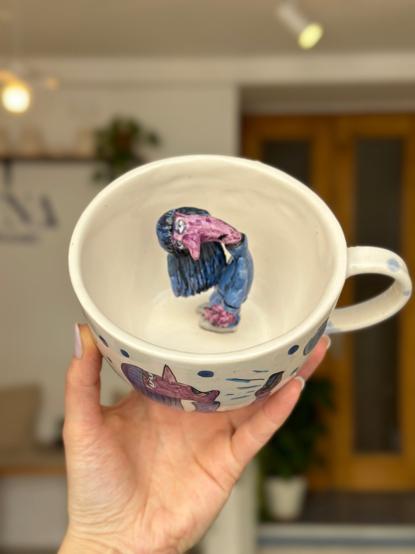 handmade inside boredom cupa 💜