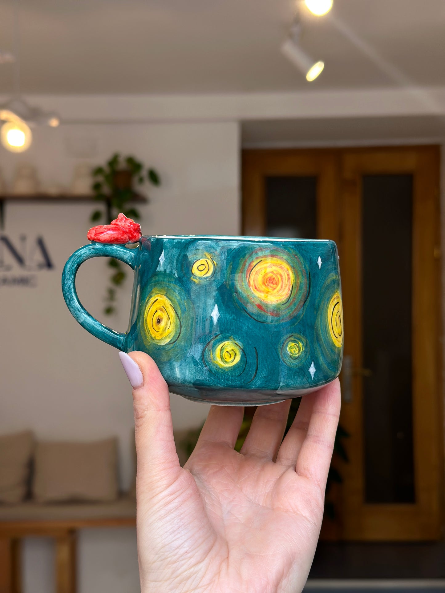 handmade little prince mug 🩵✨
