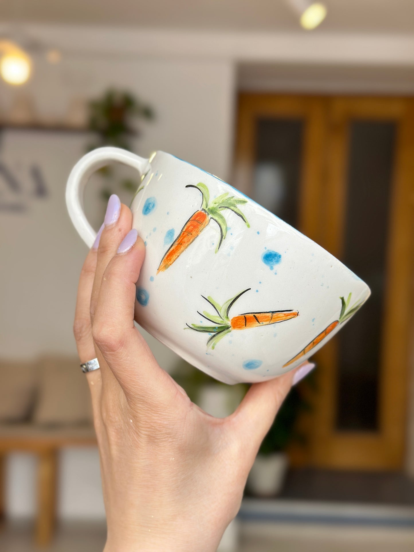 handmade rabbit mug 🐰