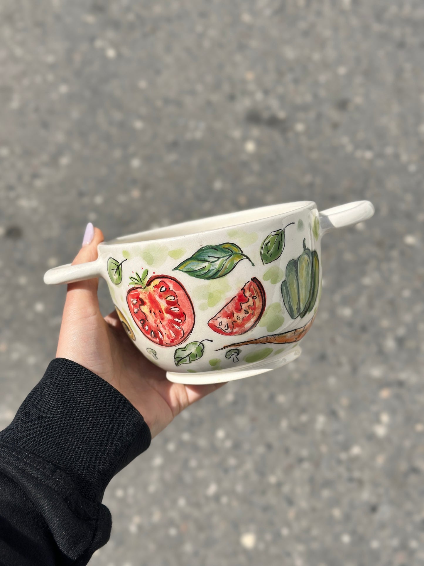 soup bowl handmade