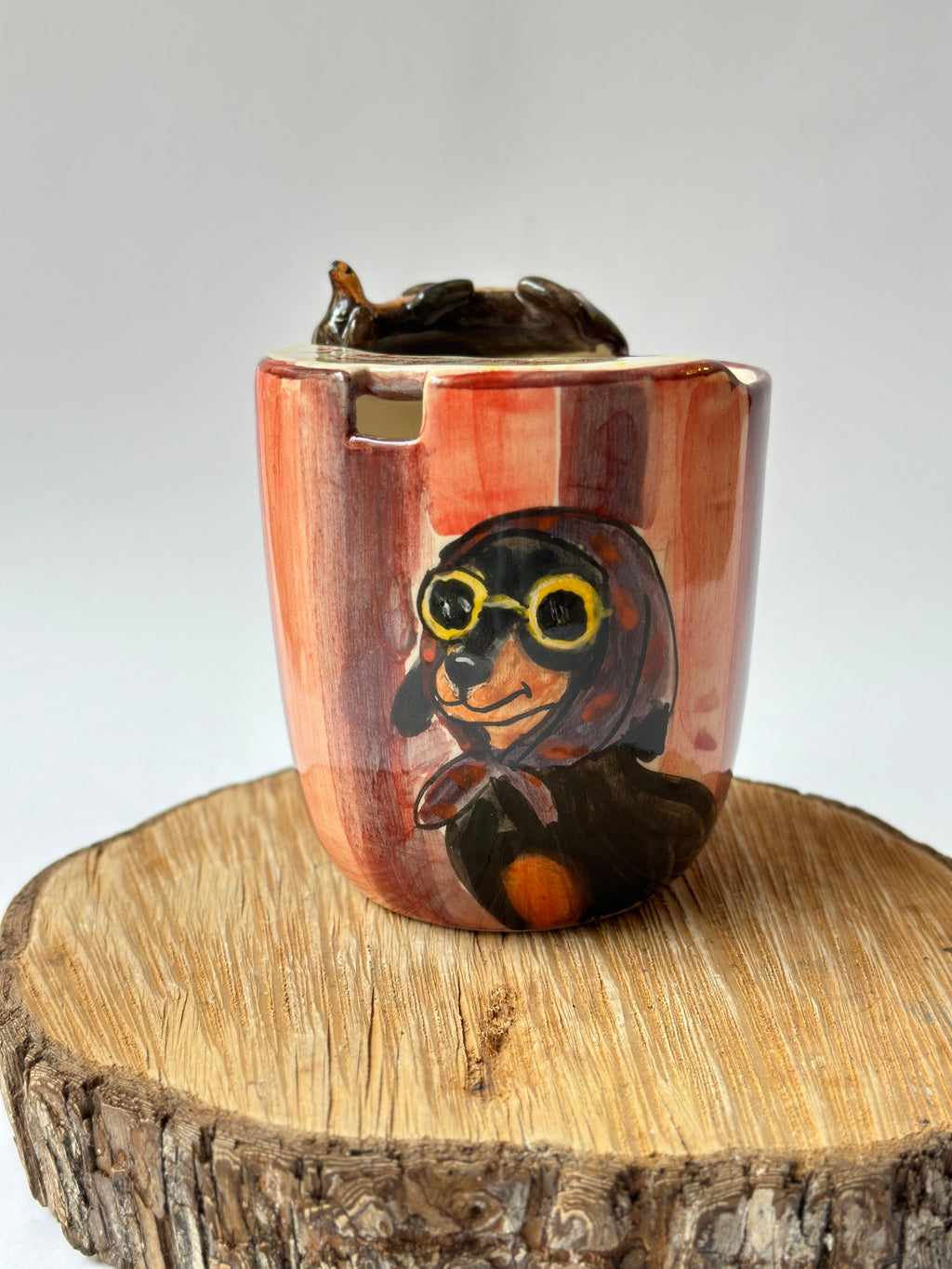 Dachshund takeaway mug