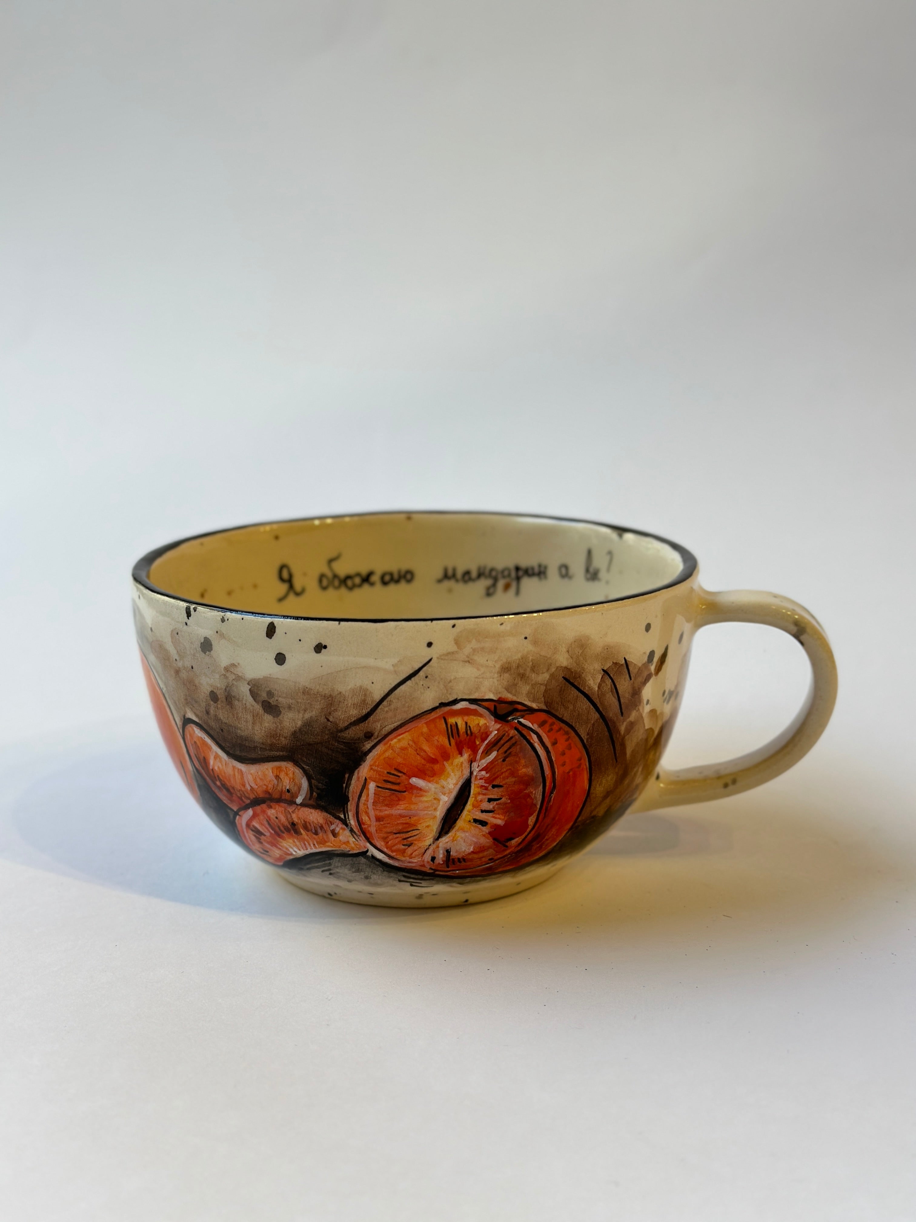 Cheburashka handmade mug