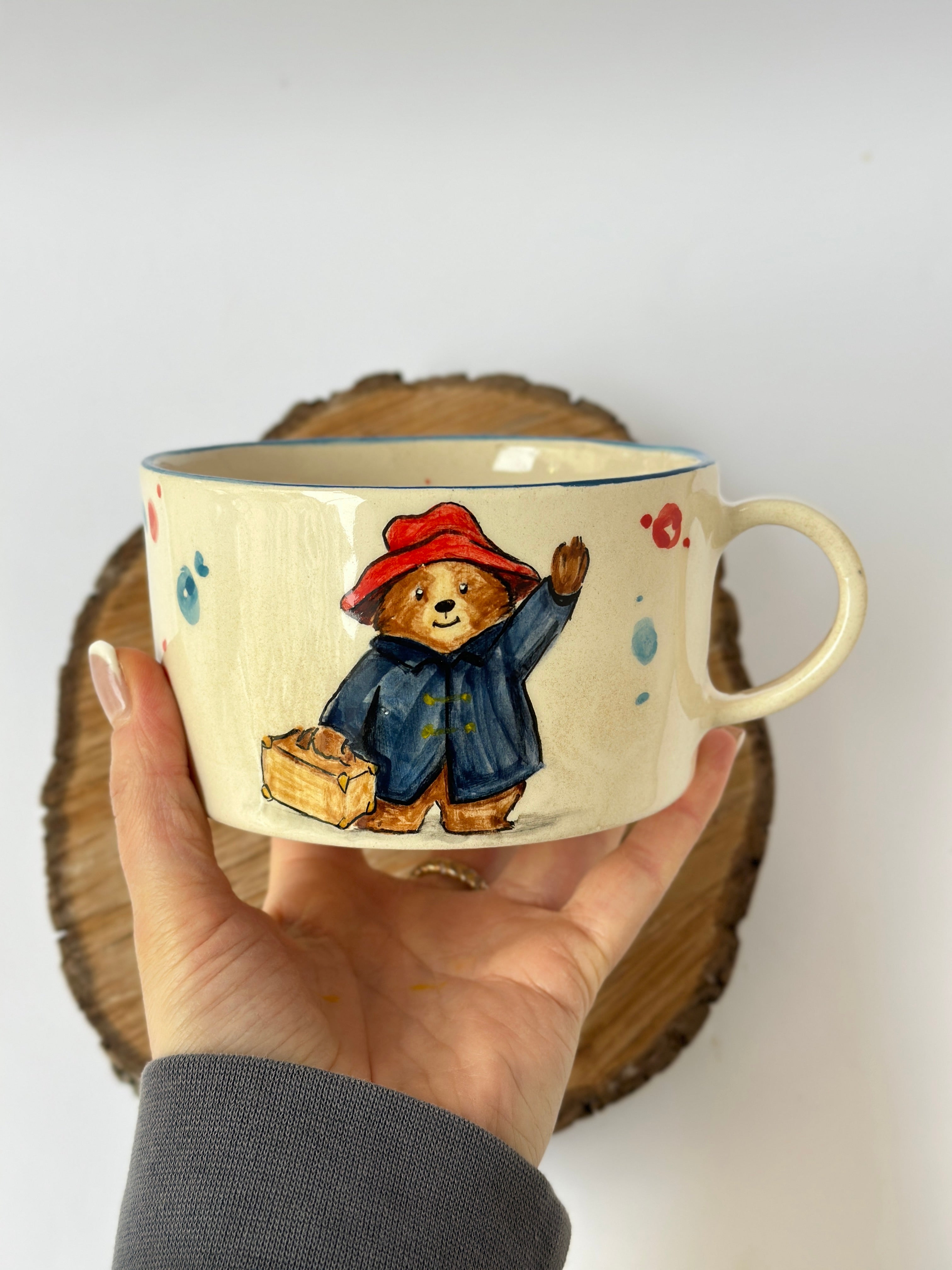 Paddington Bear handmade mug