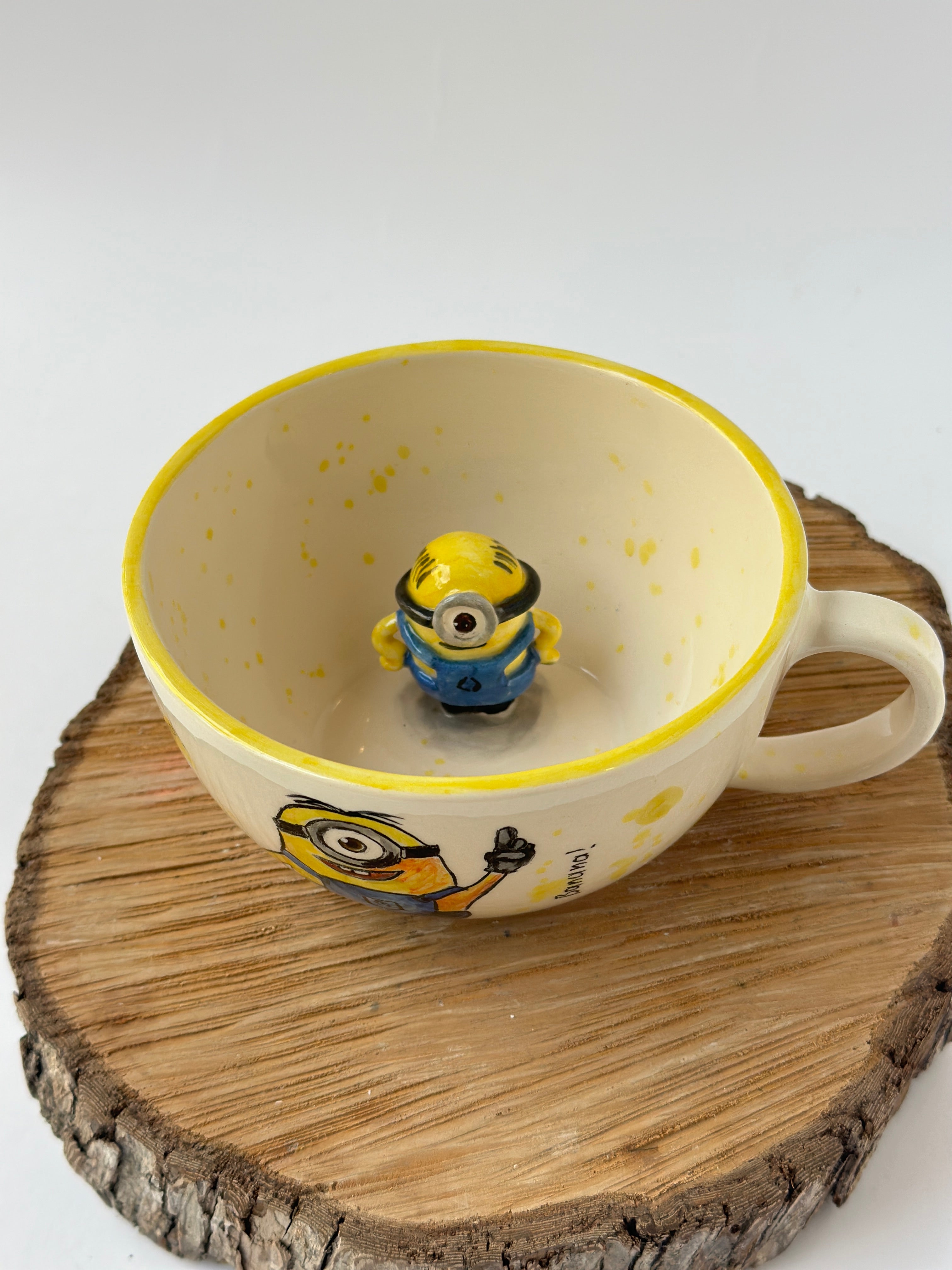 Minion handmade mug