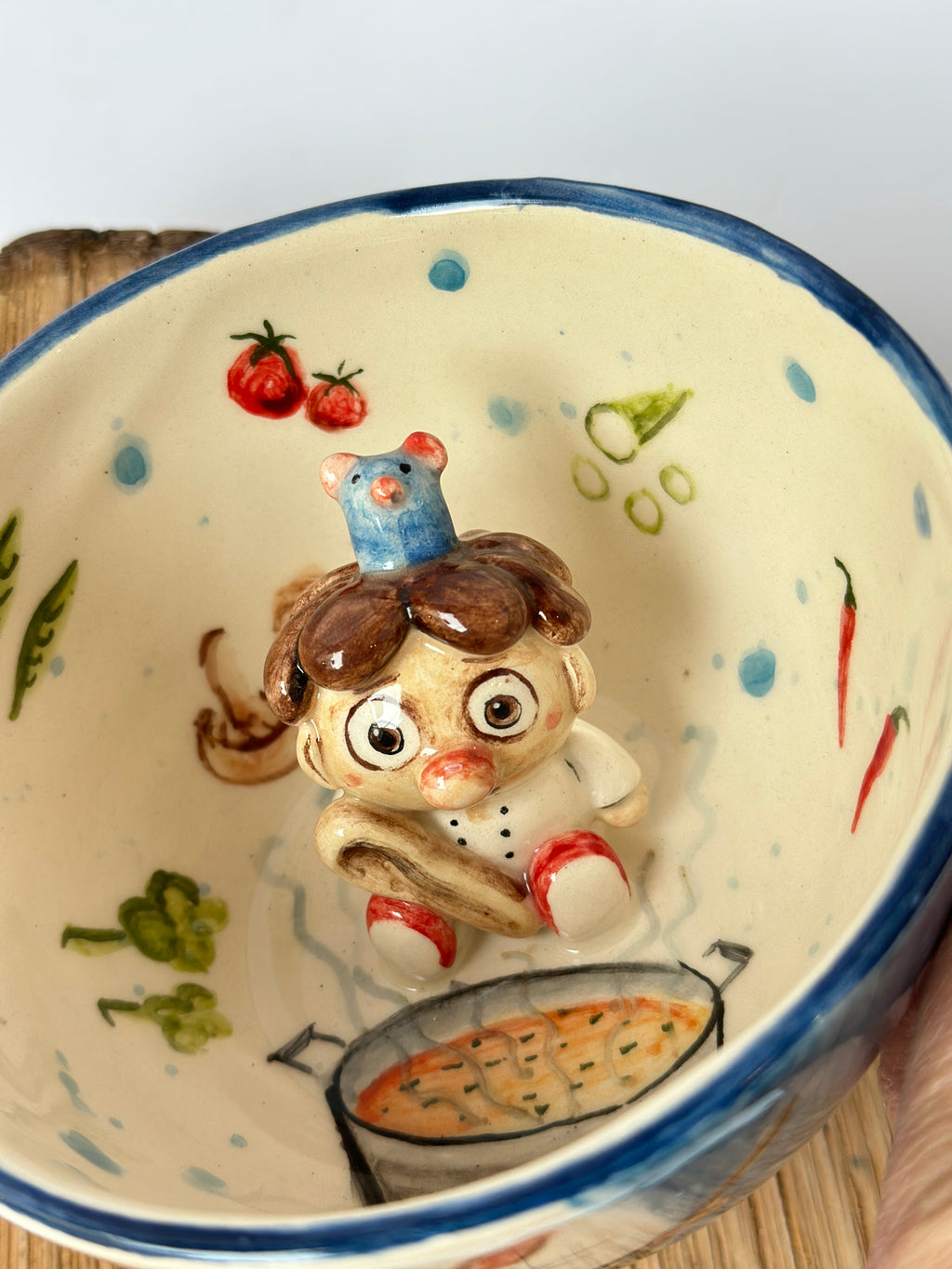 Ratatouille “Linguine” handmade mug