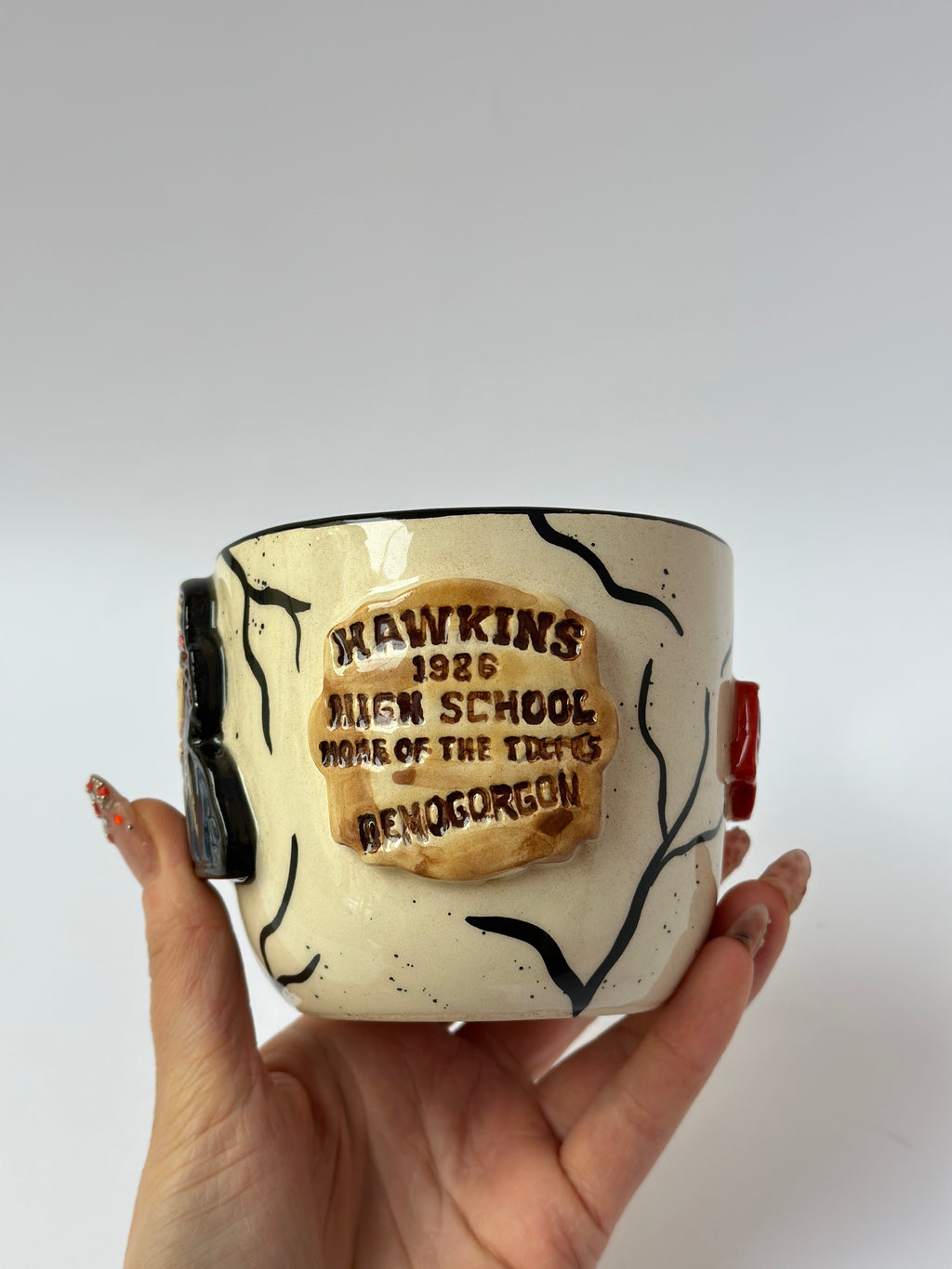 Stranger Things Dustin–Inspired Exclusive Handmade Ceramic Mug