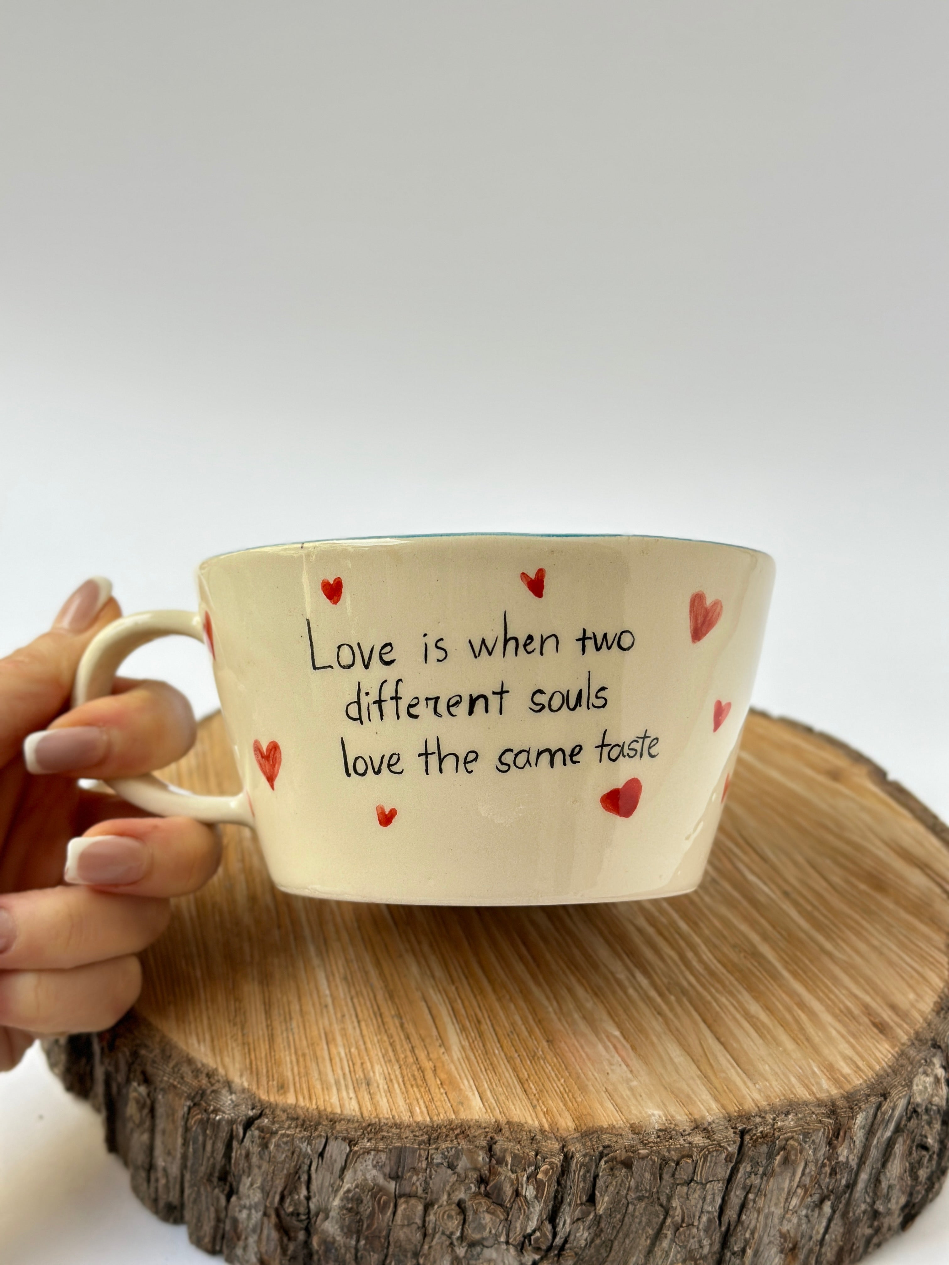 Ratatouille Linguine and Colette handmade mug