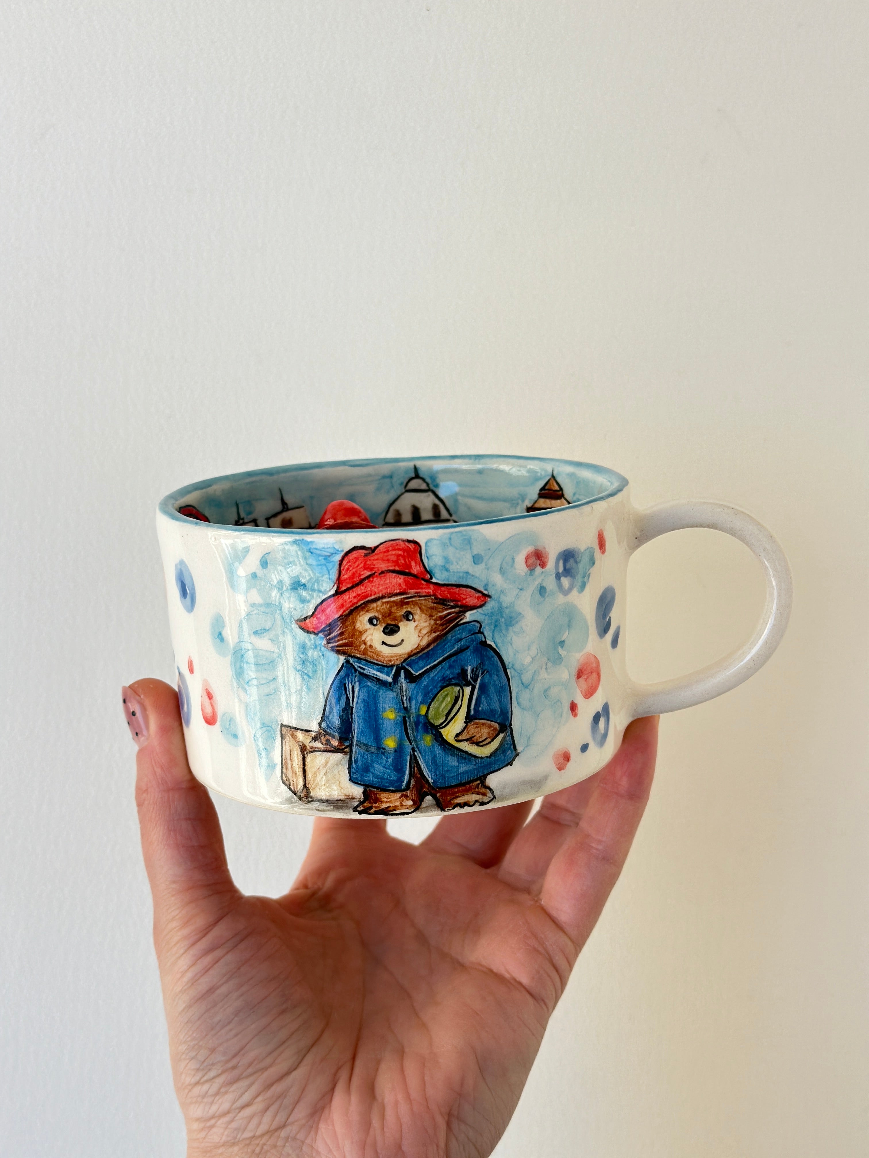 Paddington Bear handmade mug