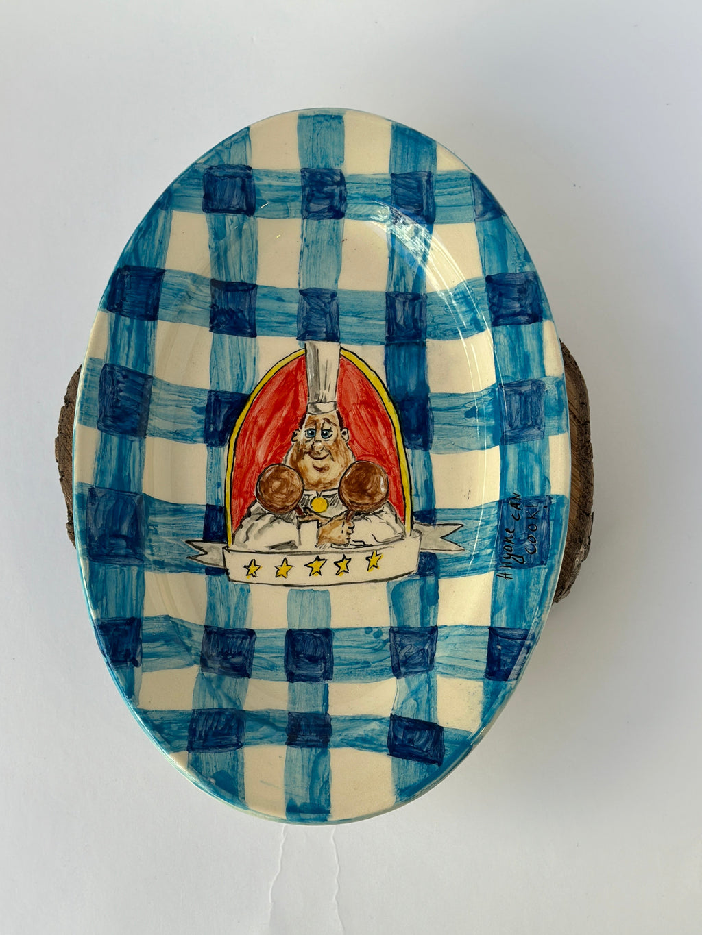 Gusto handmade plate
