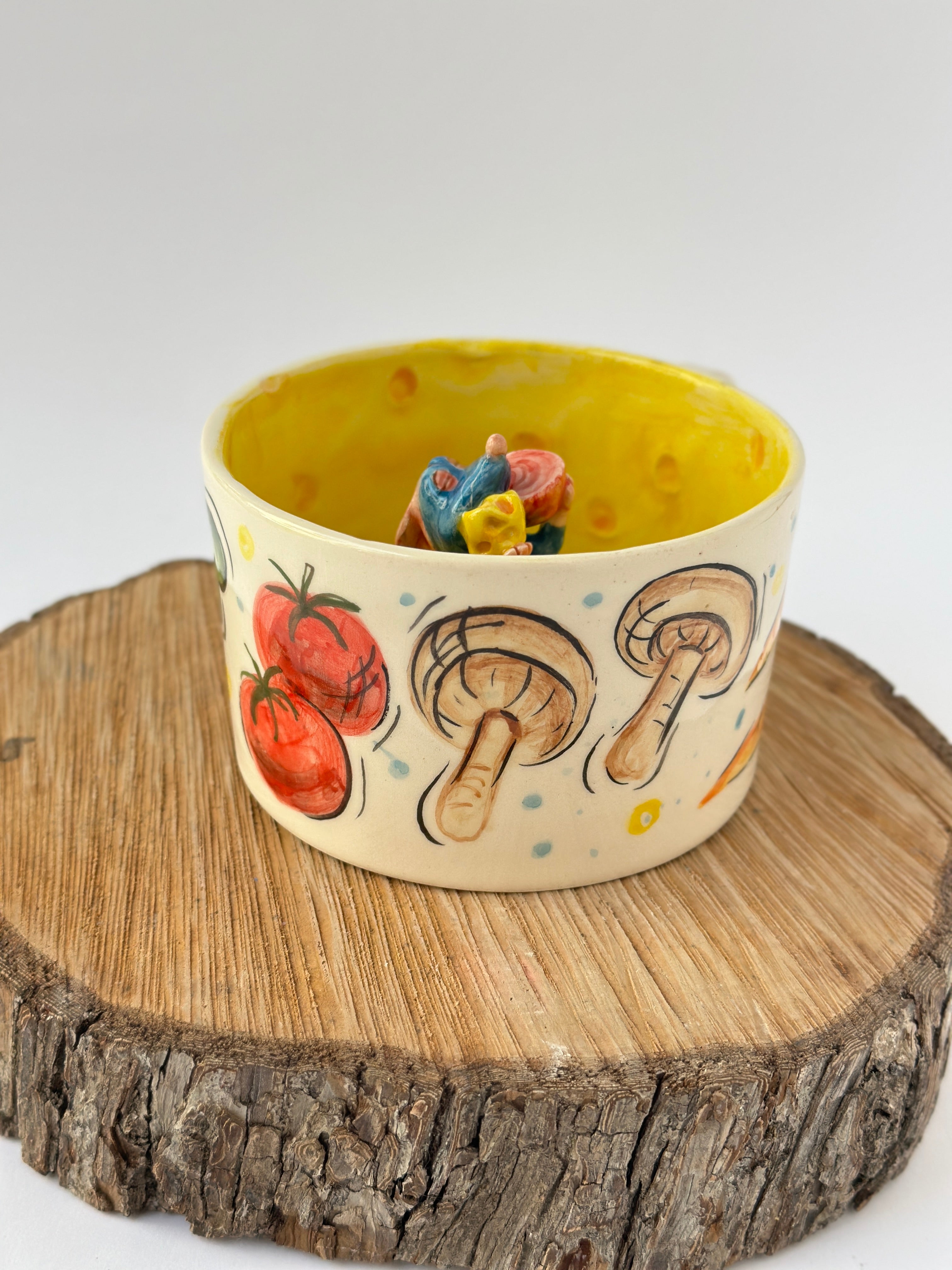 Ratatouille handmade mug