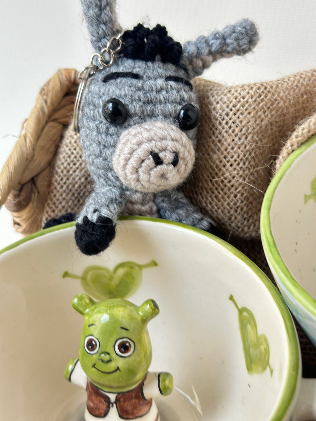 Shrek and donkey handmade special gift box