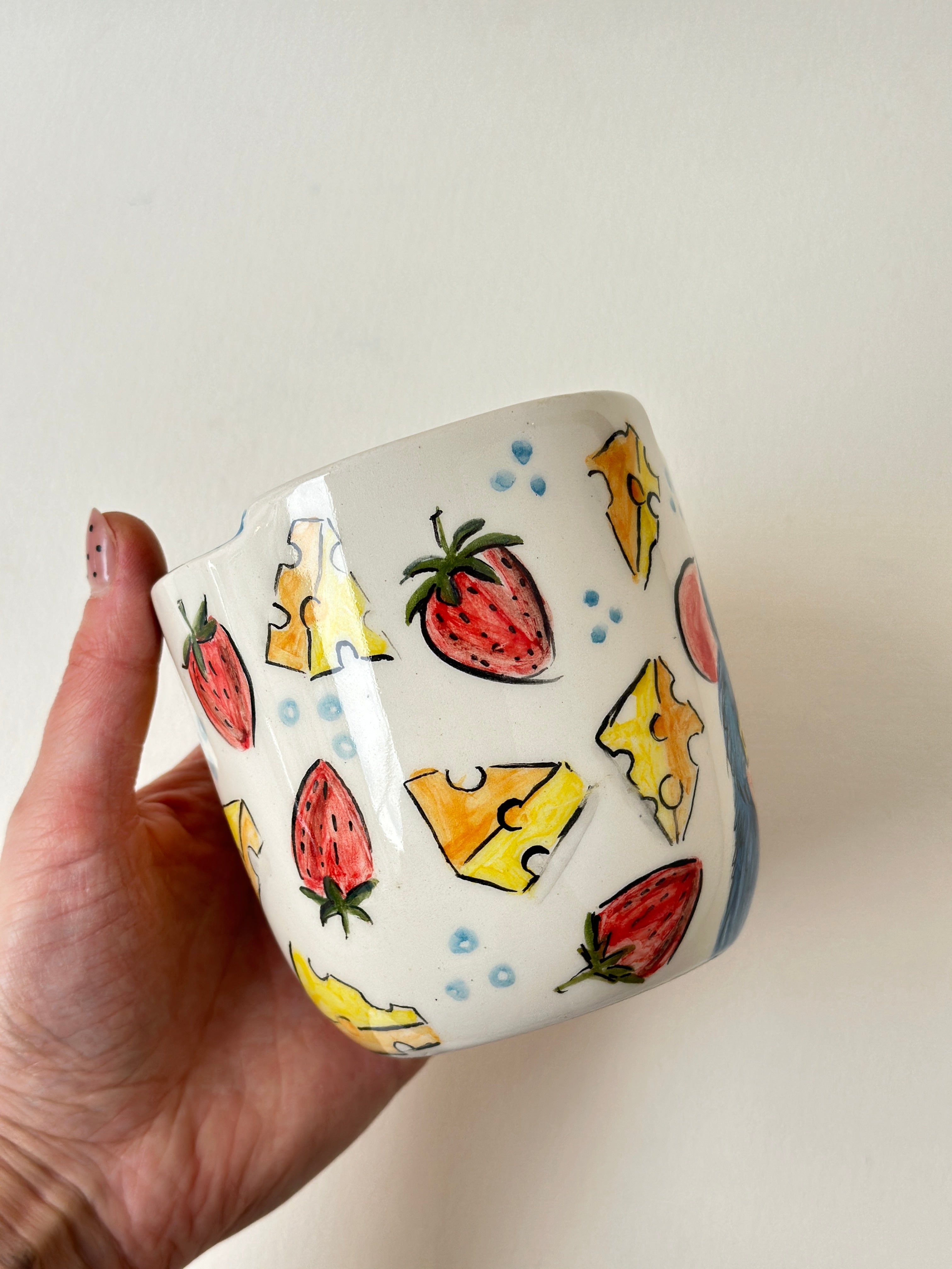 Ratatouille handmade takeaway mug