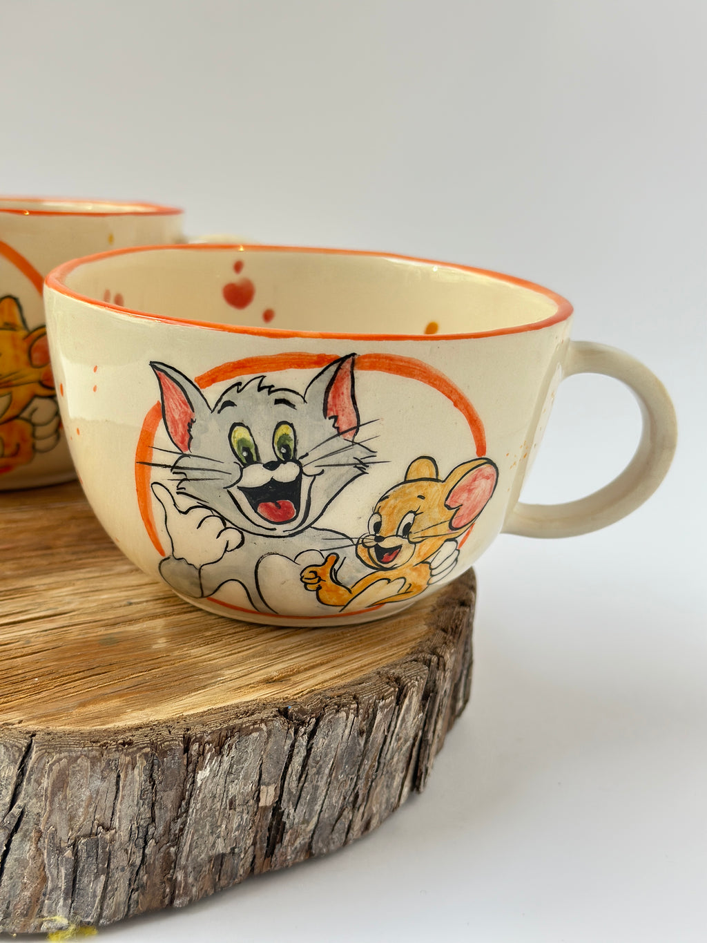 Tom and Jerry handmade mugs