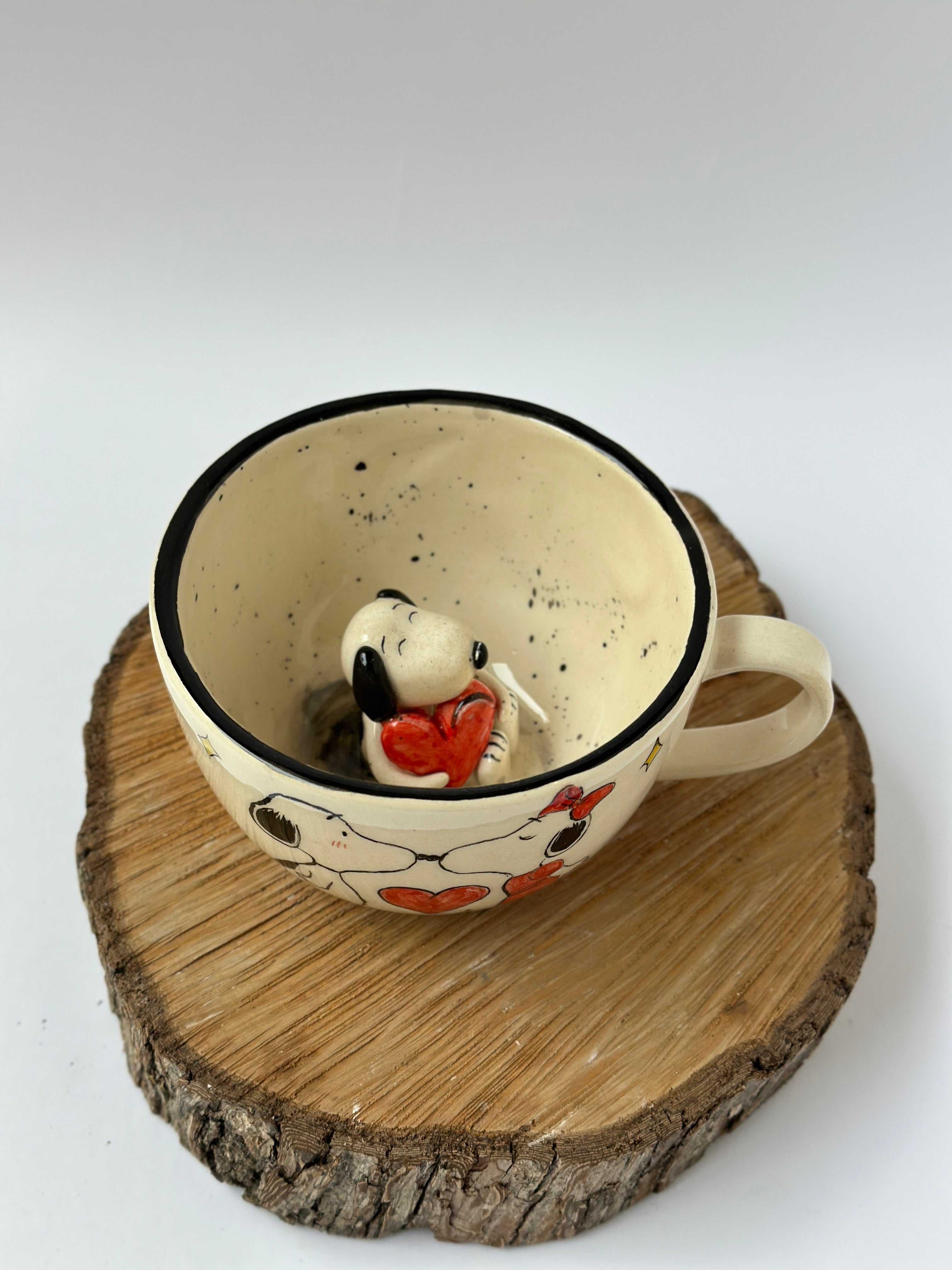 Snoopy handmade mug