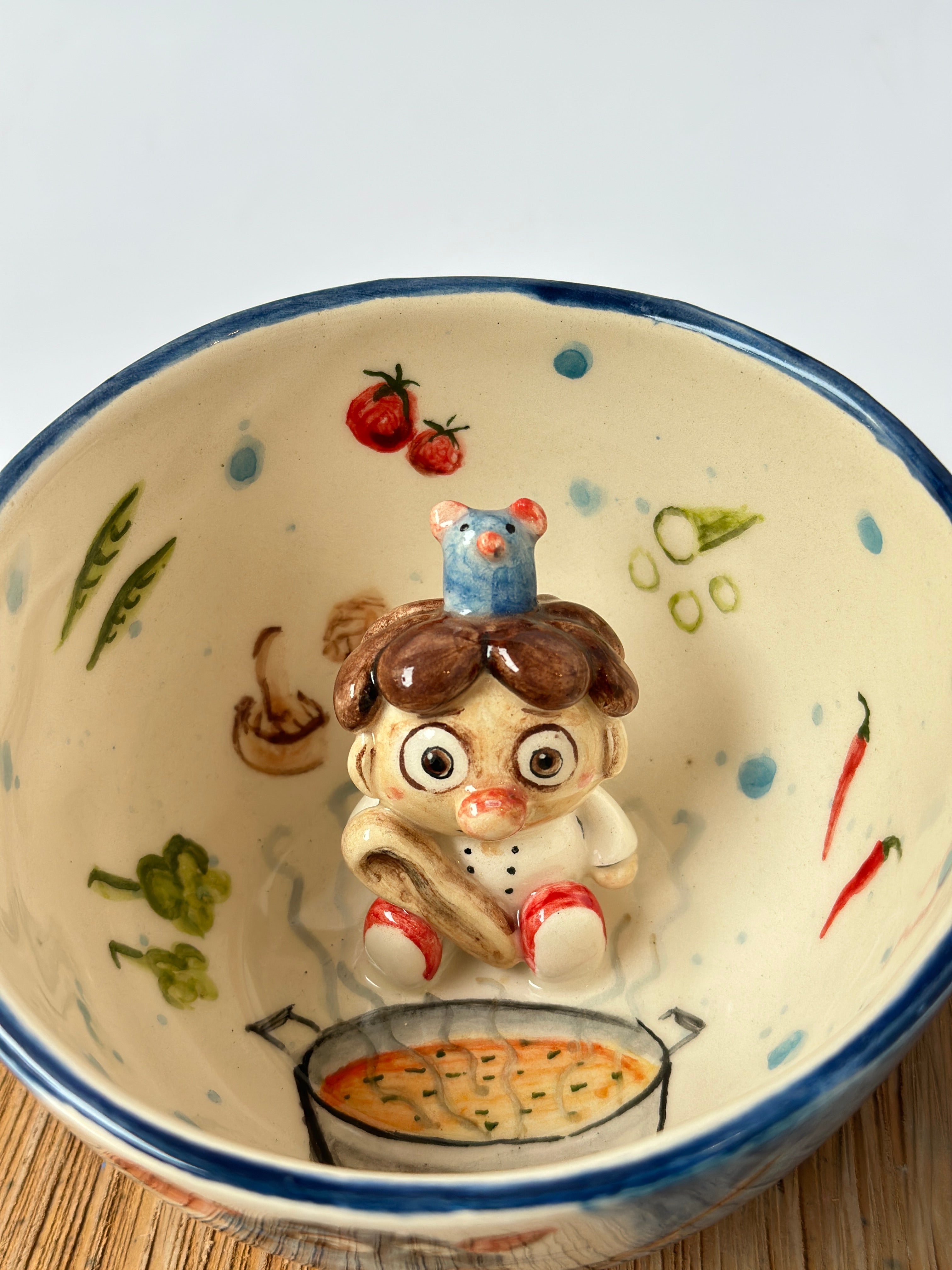 Ratatouille “Linguine” handmade mug