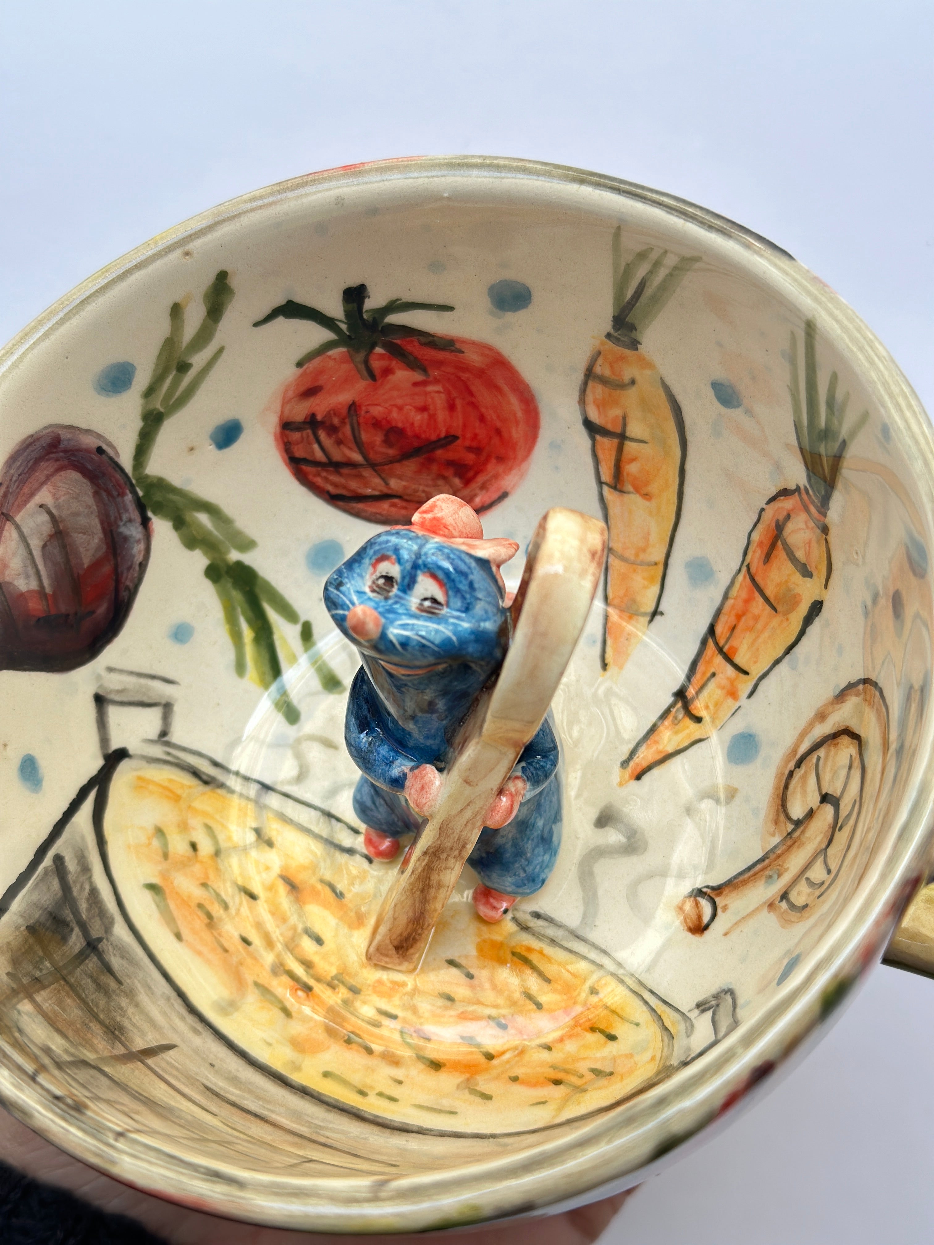 Ratatouille handmade mug
