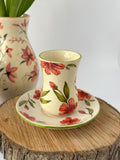 Handmade Tea set mug and plate