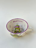 Warrior Turtle handmade mug