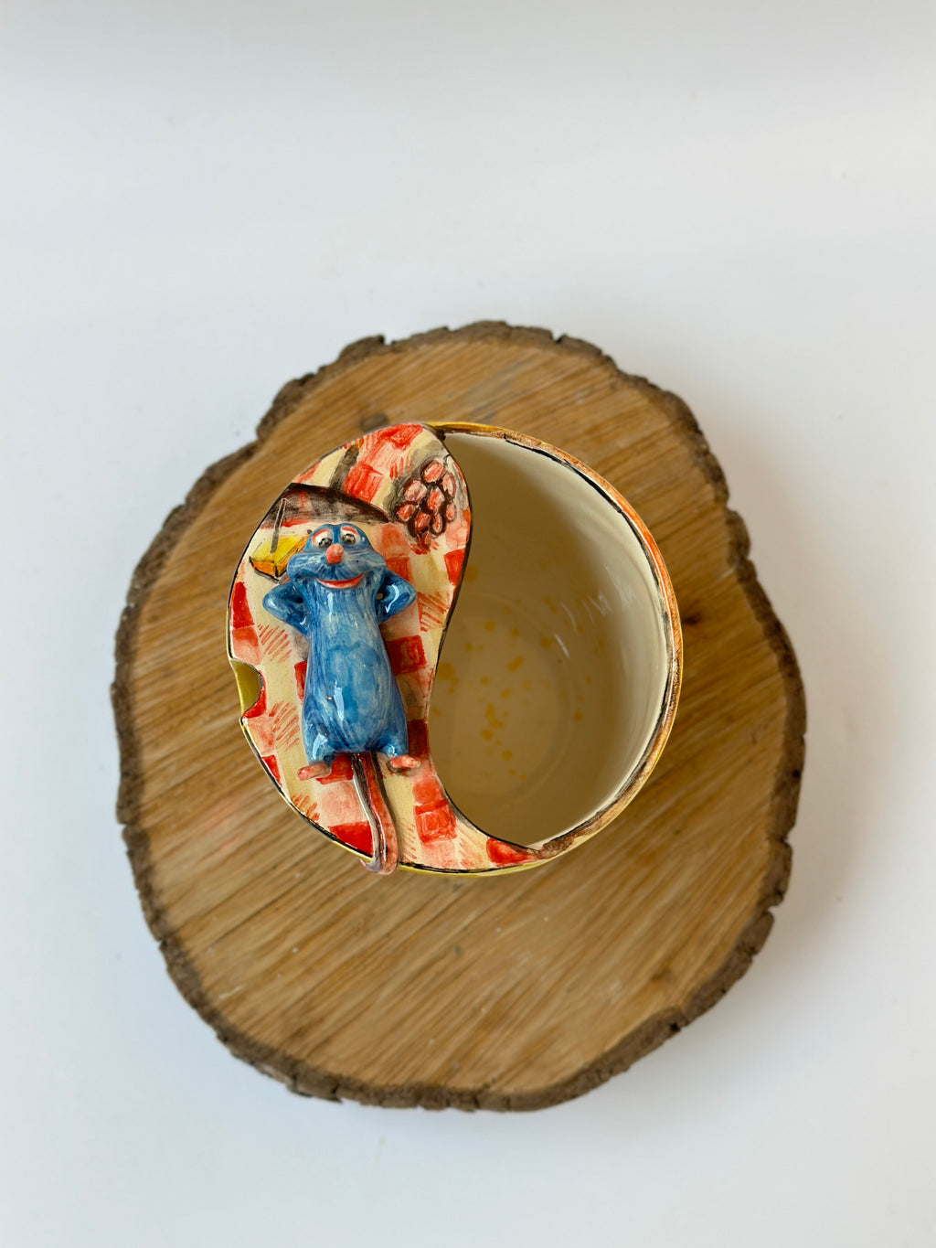 Ratatouille takeaway handmade mug