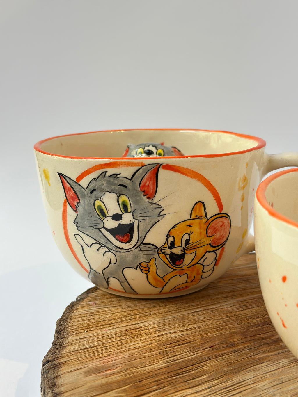 Tom and Jerry handmade mugs