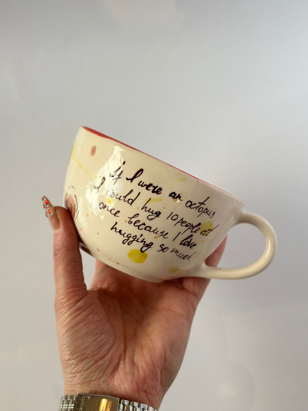 Star handmade mug