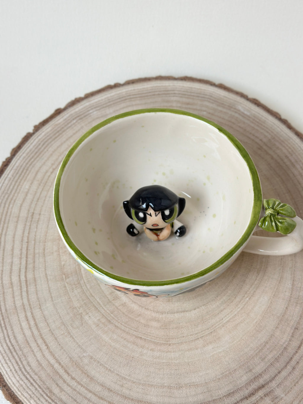The powerpuff girl handmade mug