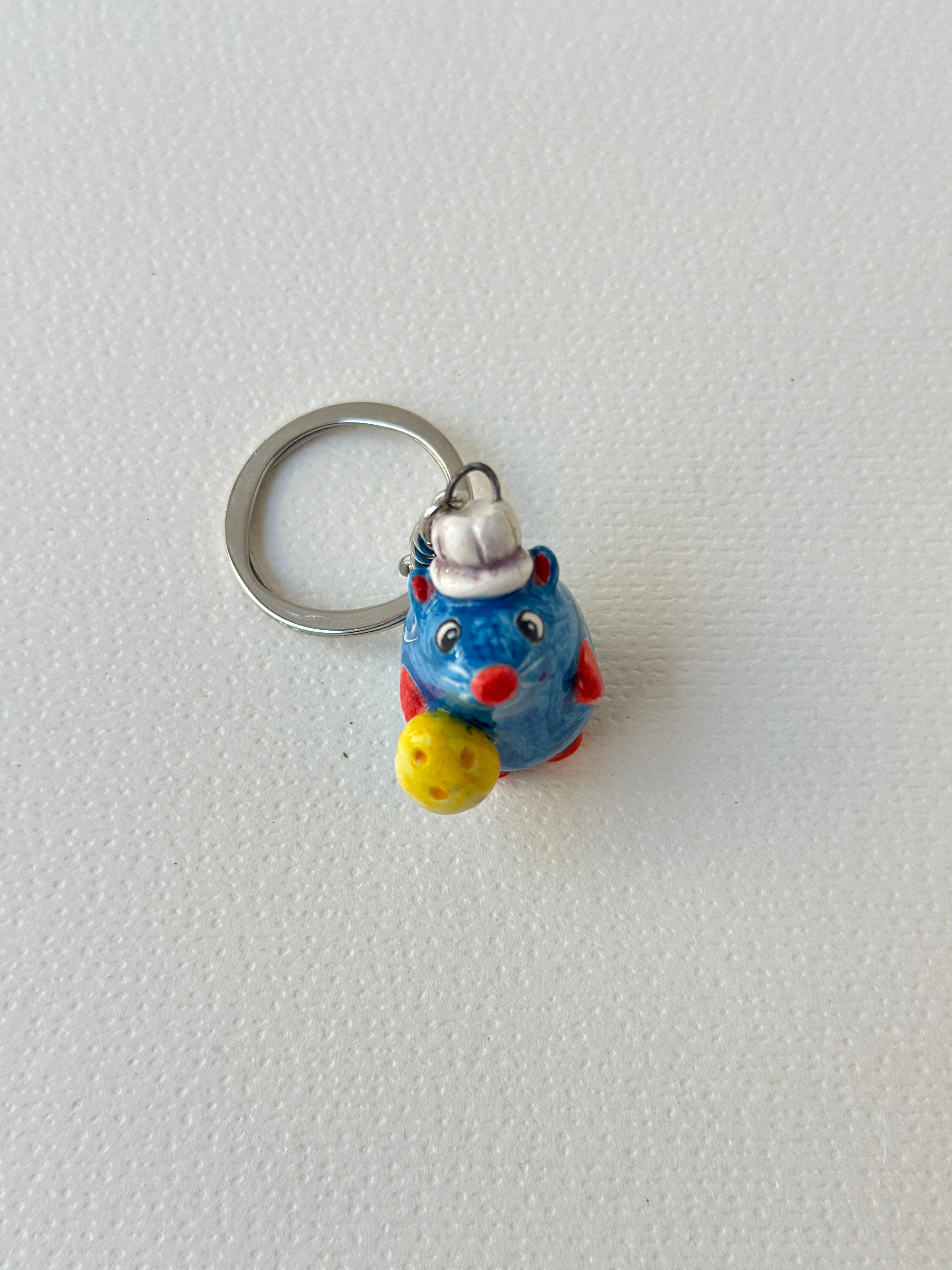 Ratatouille Remy handmade keychain ( only one piece)