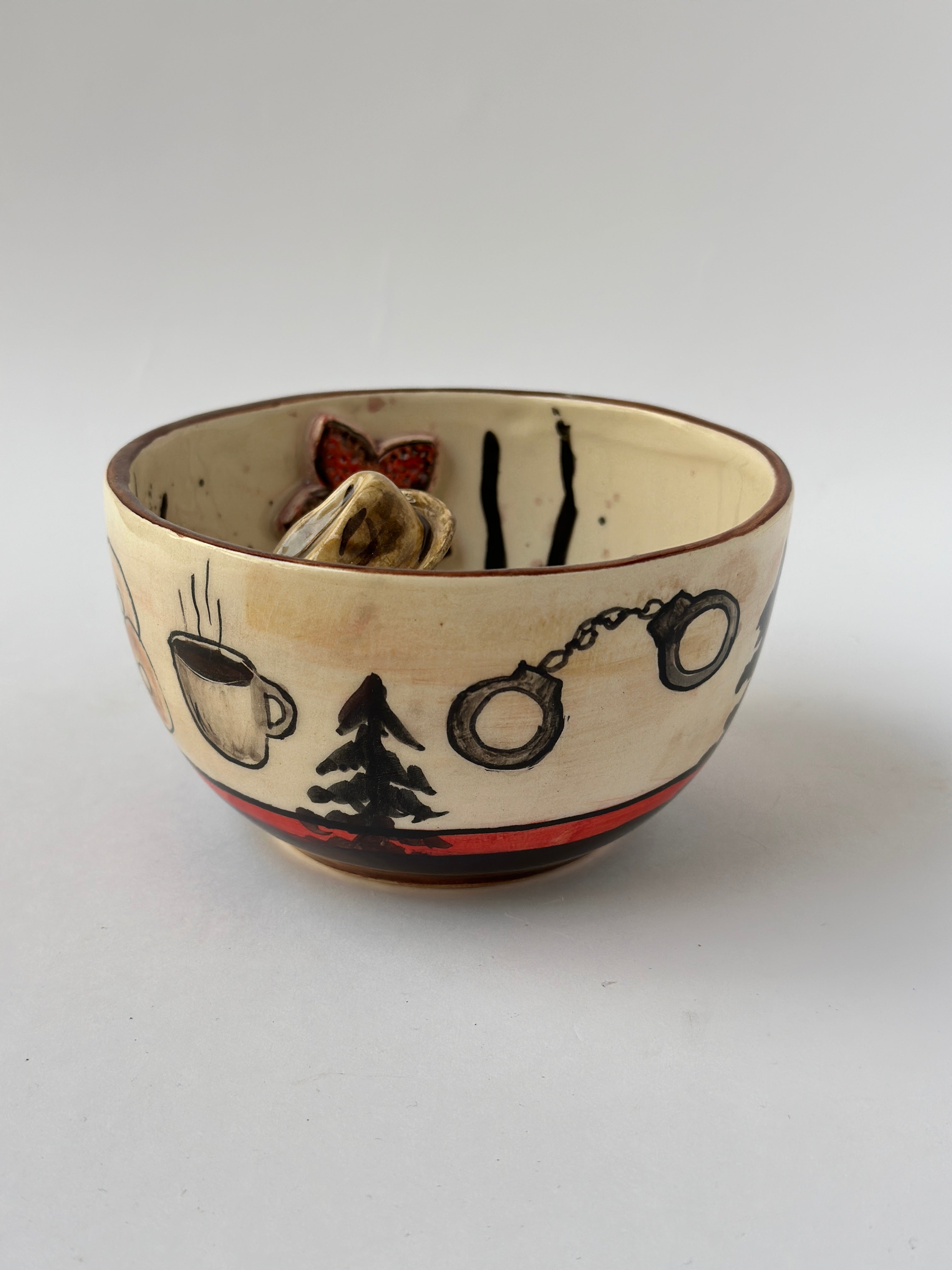 Stranger things Hopper handmade mug