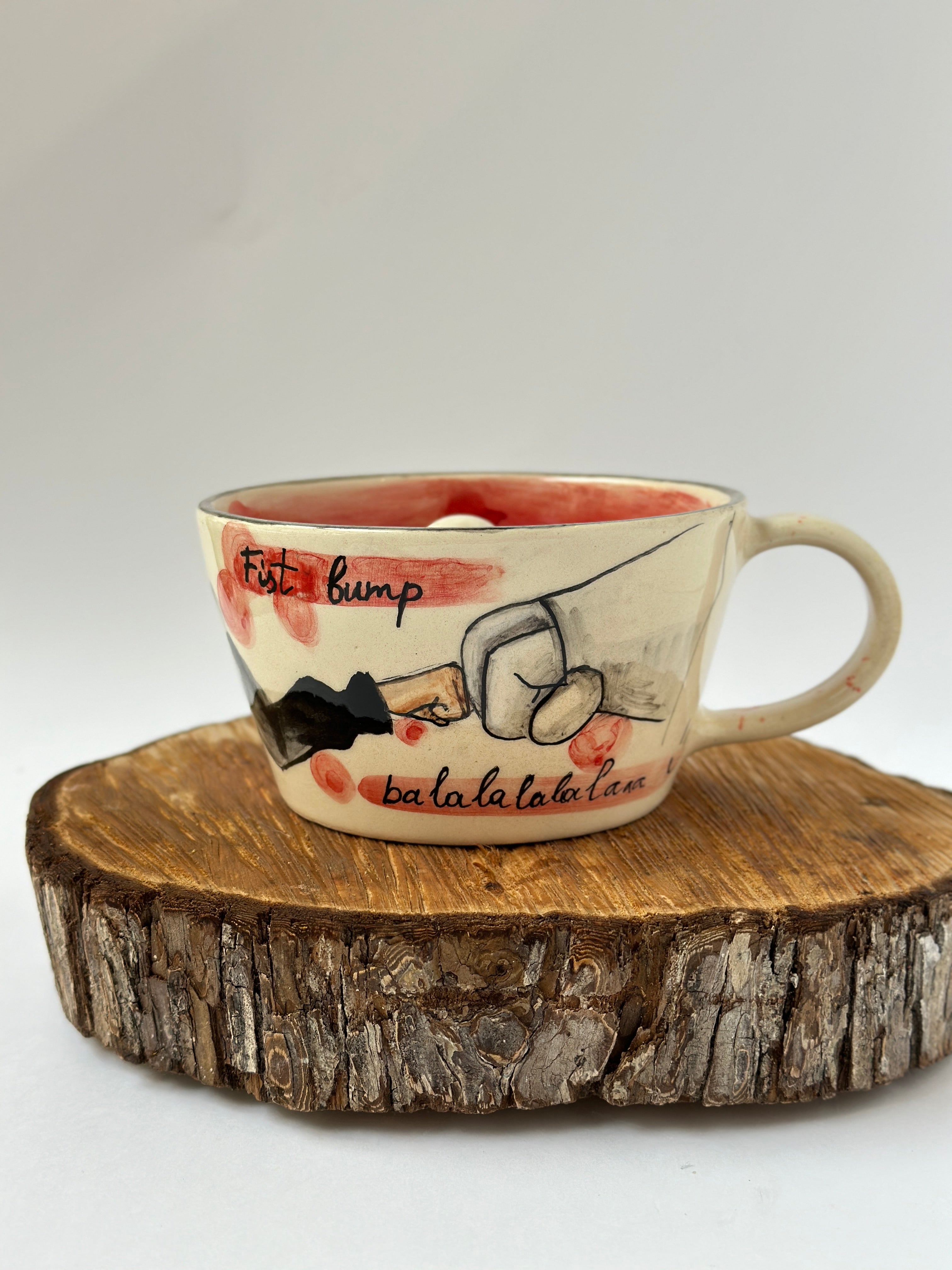 Big Hero handmade mug😍