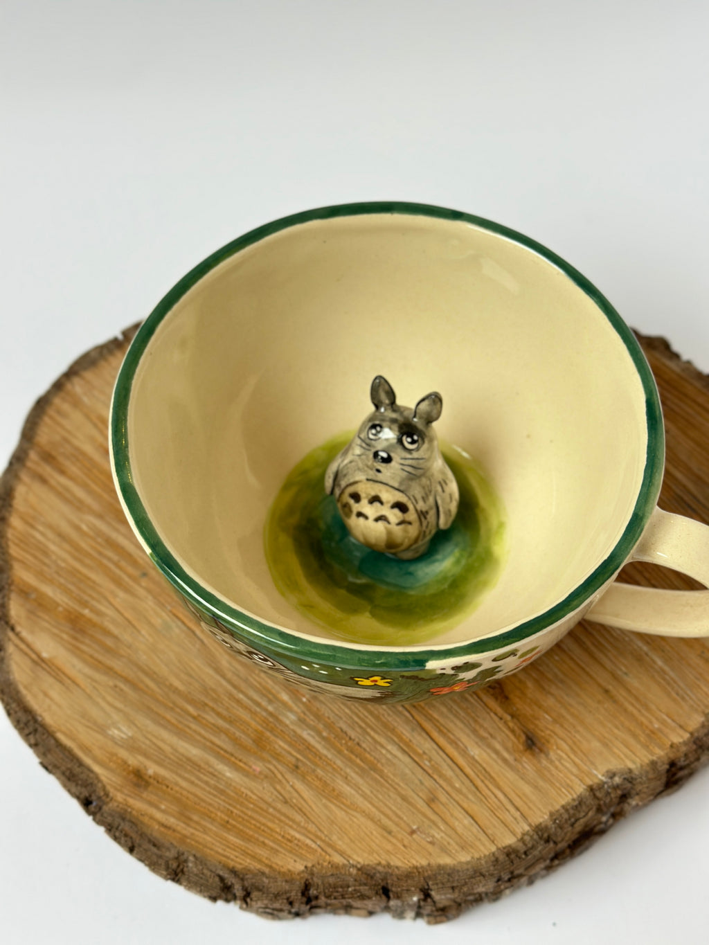 Totoro handmade mug