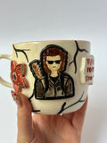 Stranger things Steve handmade mug