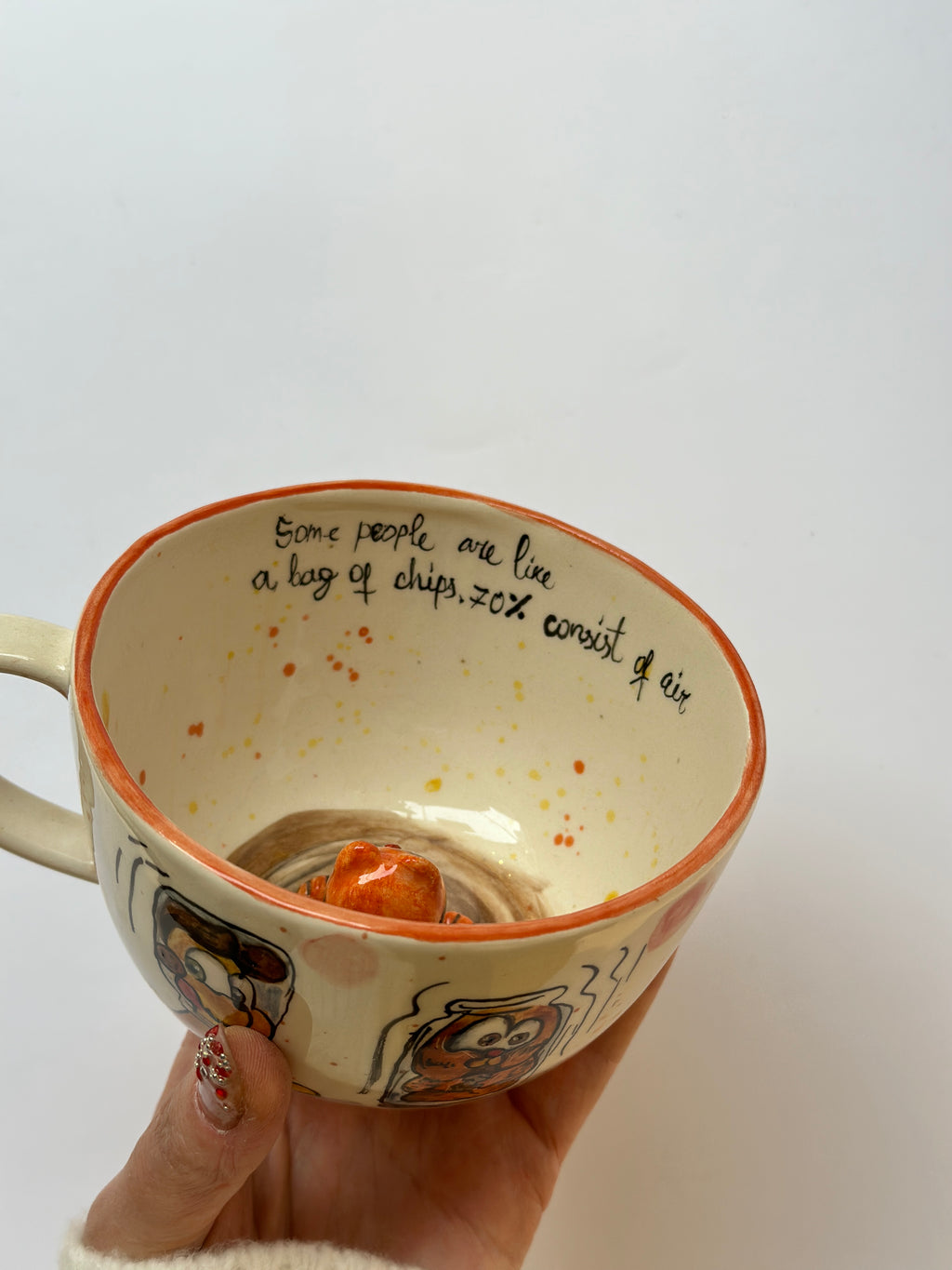 Garfield handmade mug