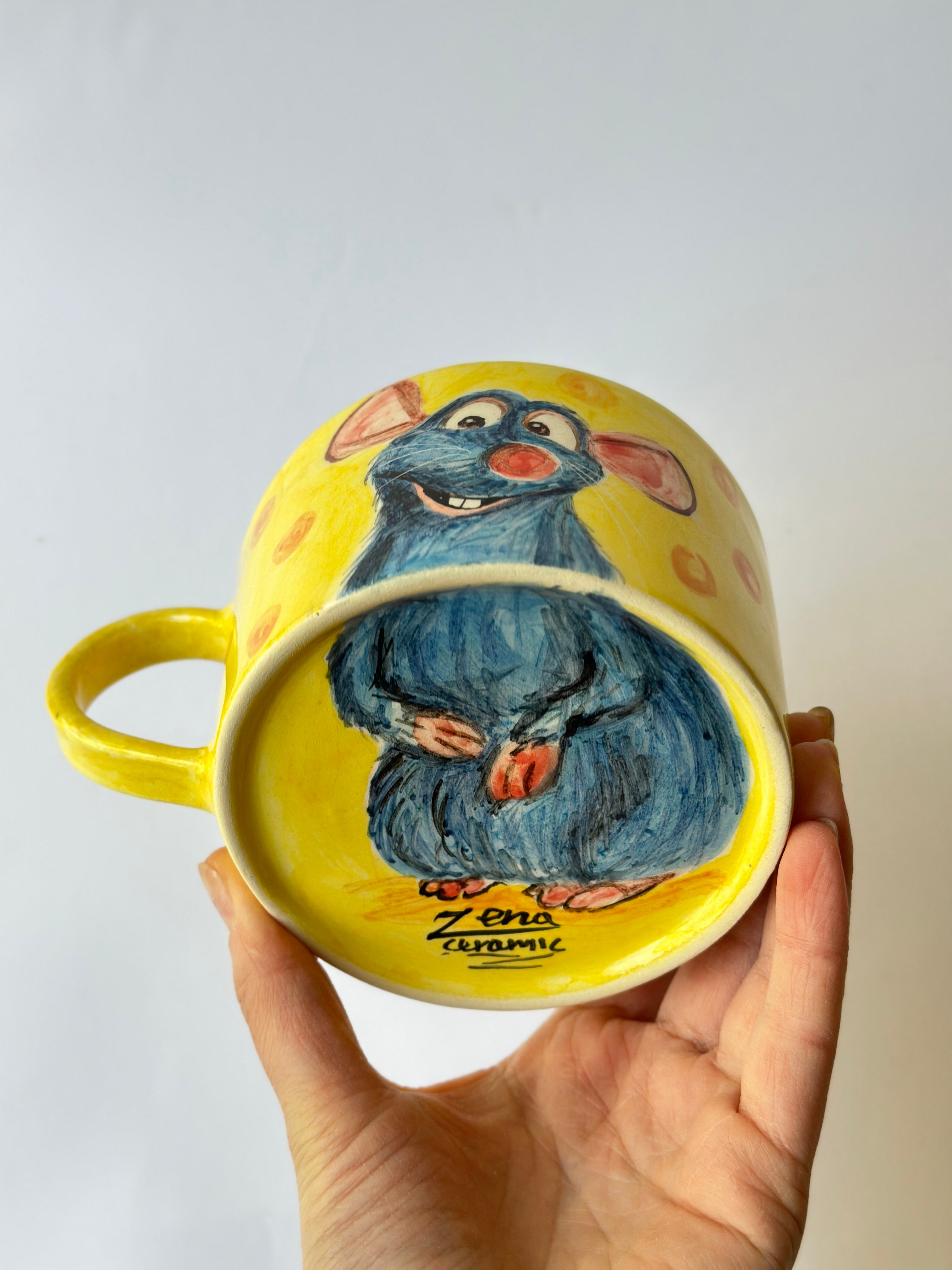 Ratatouille handmade mug