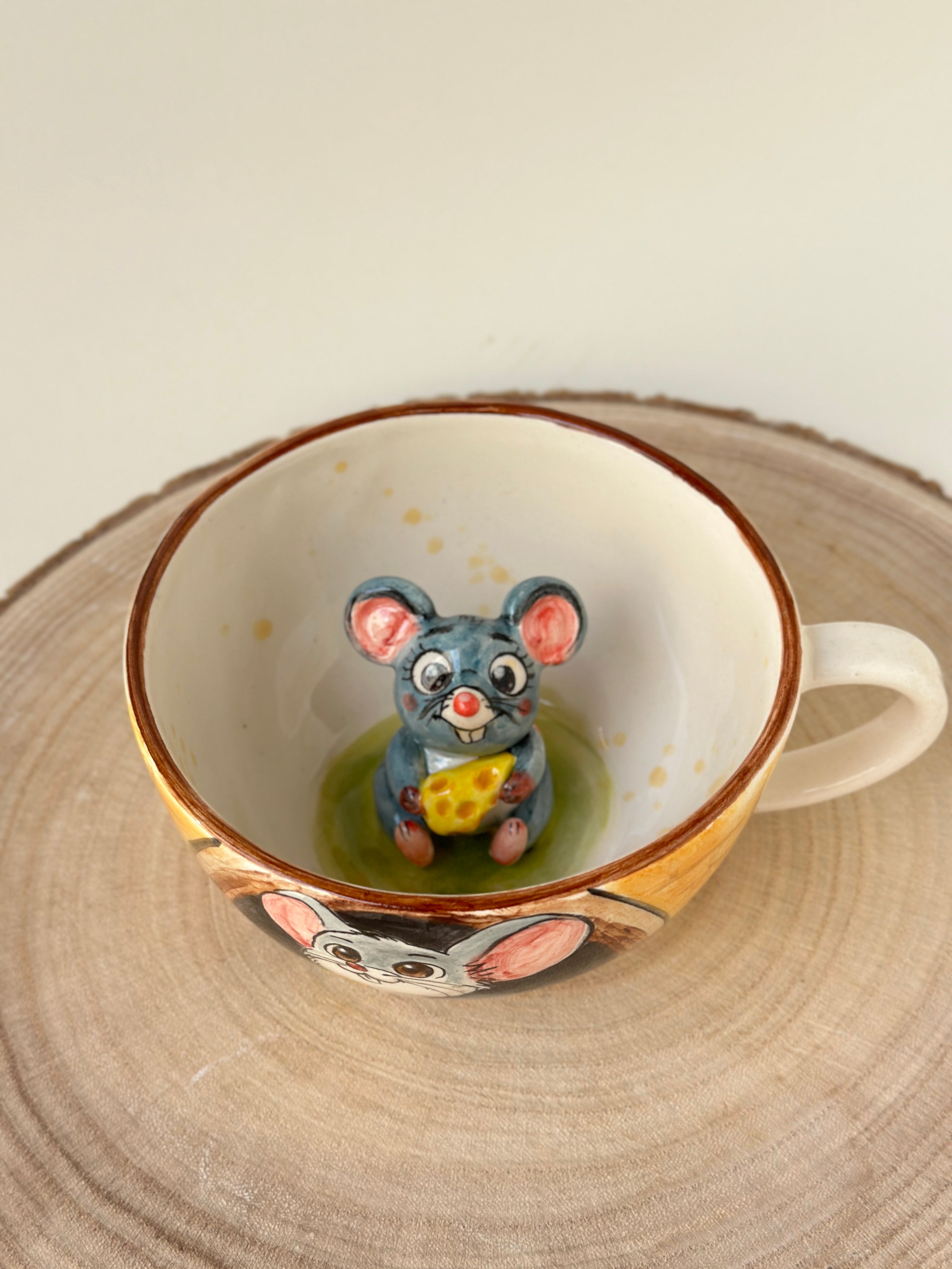 Mouse handmade mug