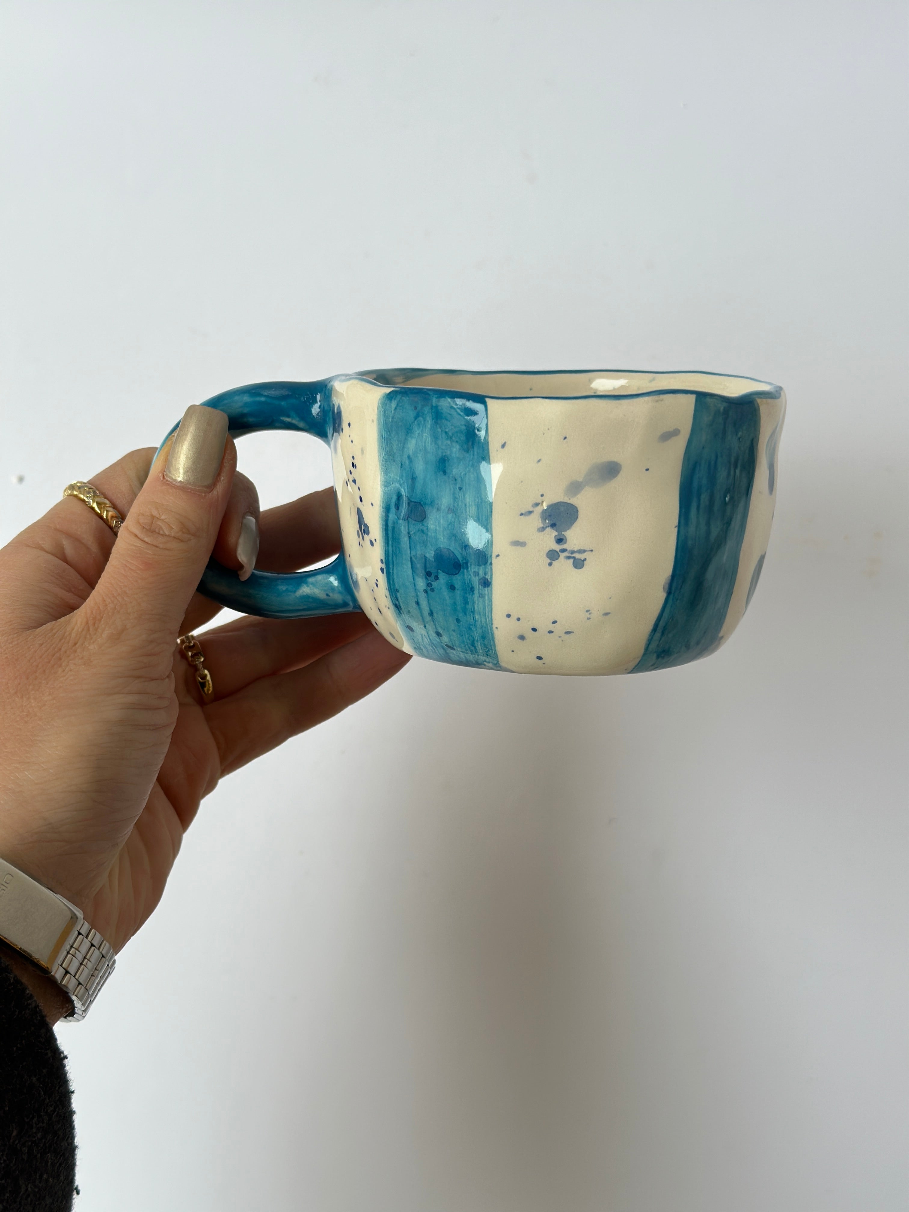 Dog (Pilates practitioner ) handmade mug🙂