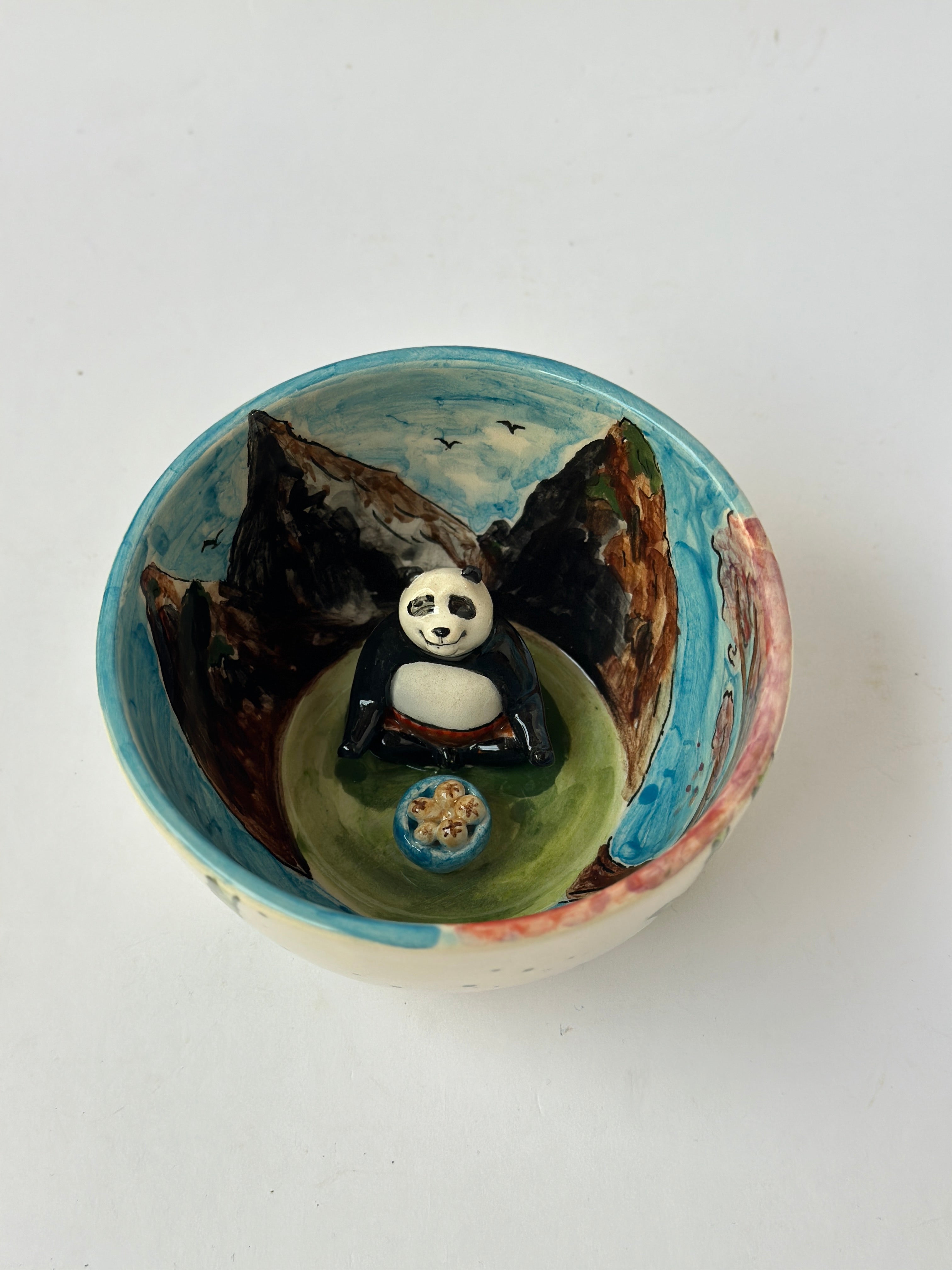 Kung fu panda handmade mug