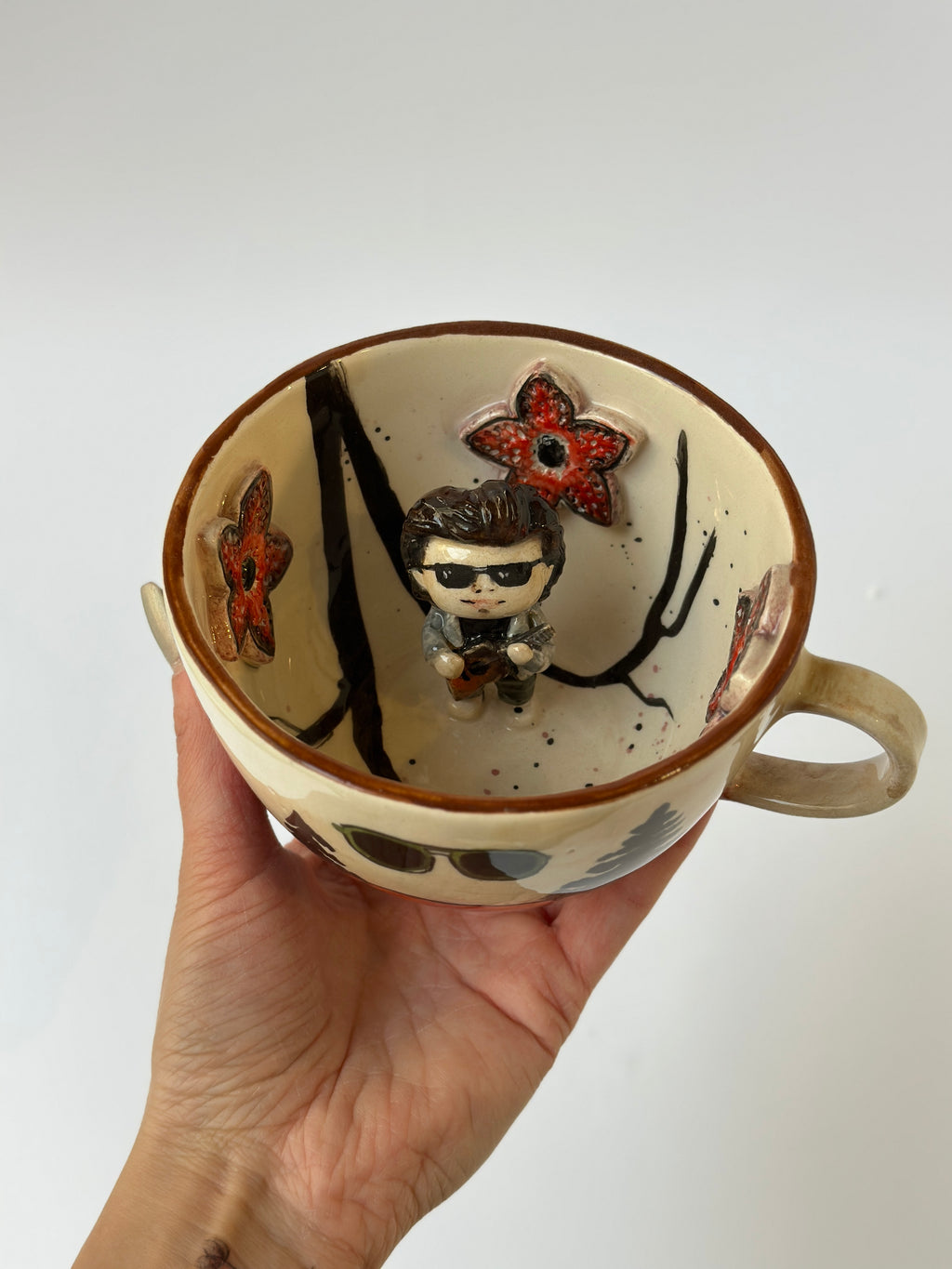 Stranger things Steve handmade mug