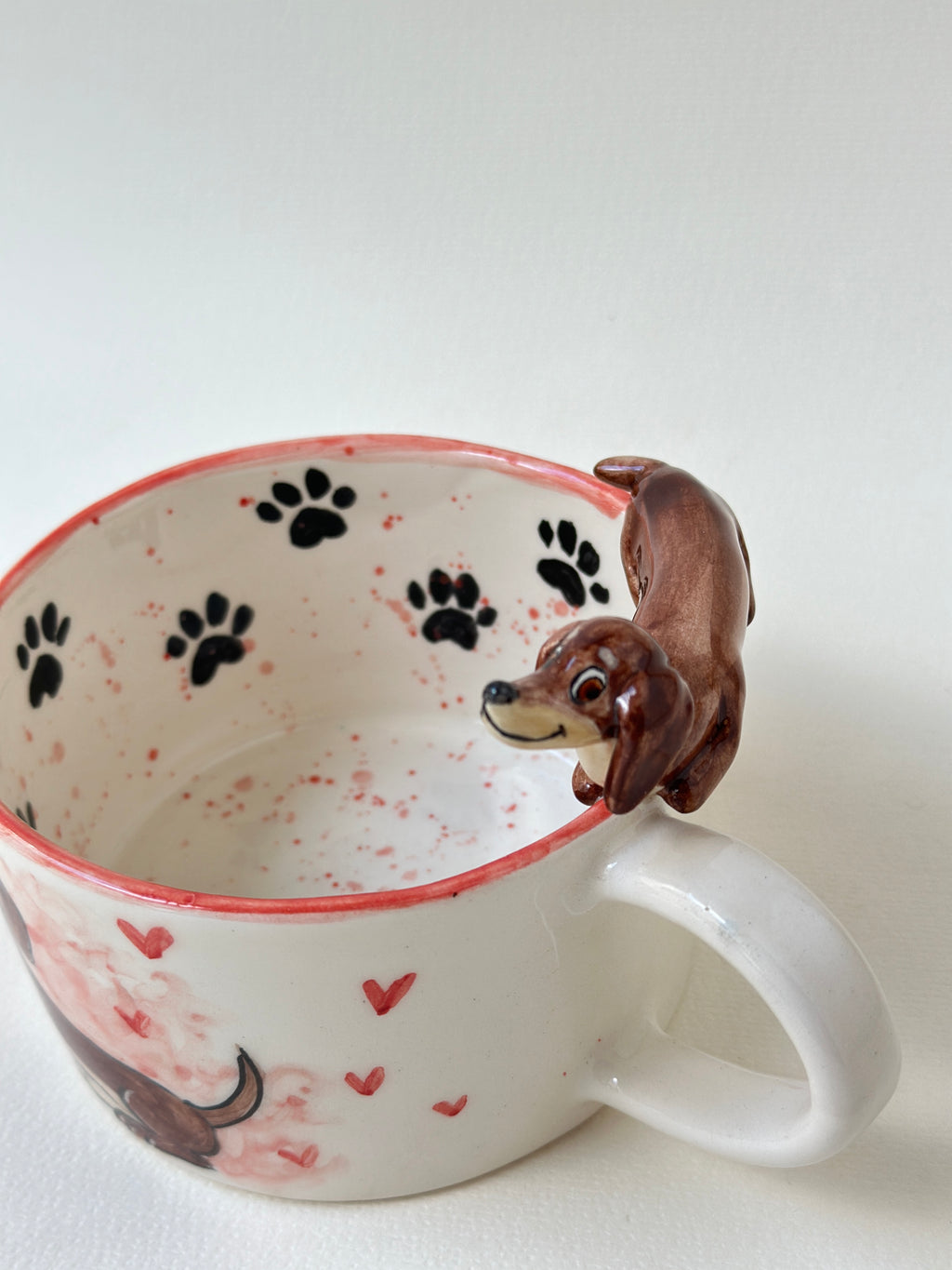 Dachshund handmade mug
