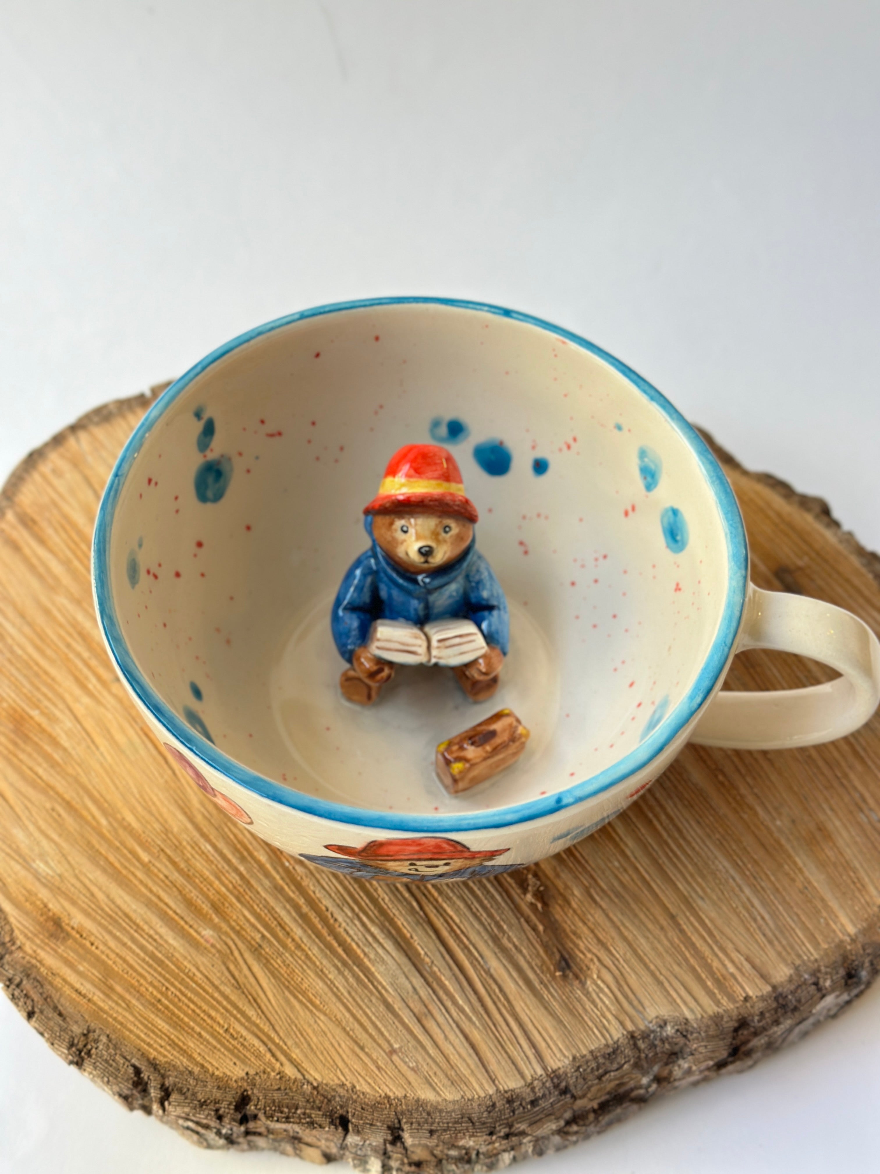 Paddington Bear handmade mug