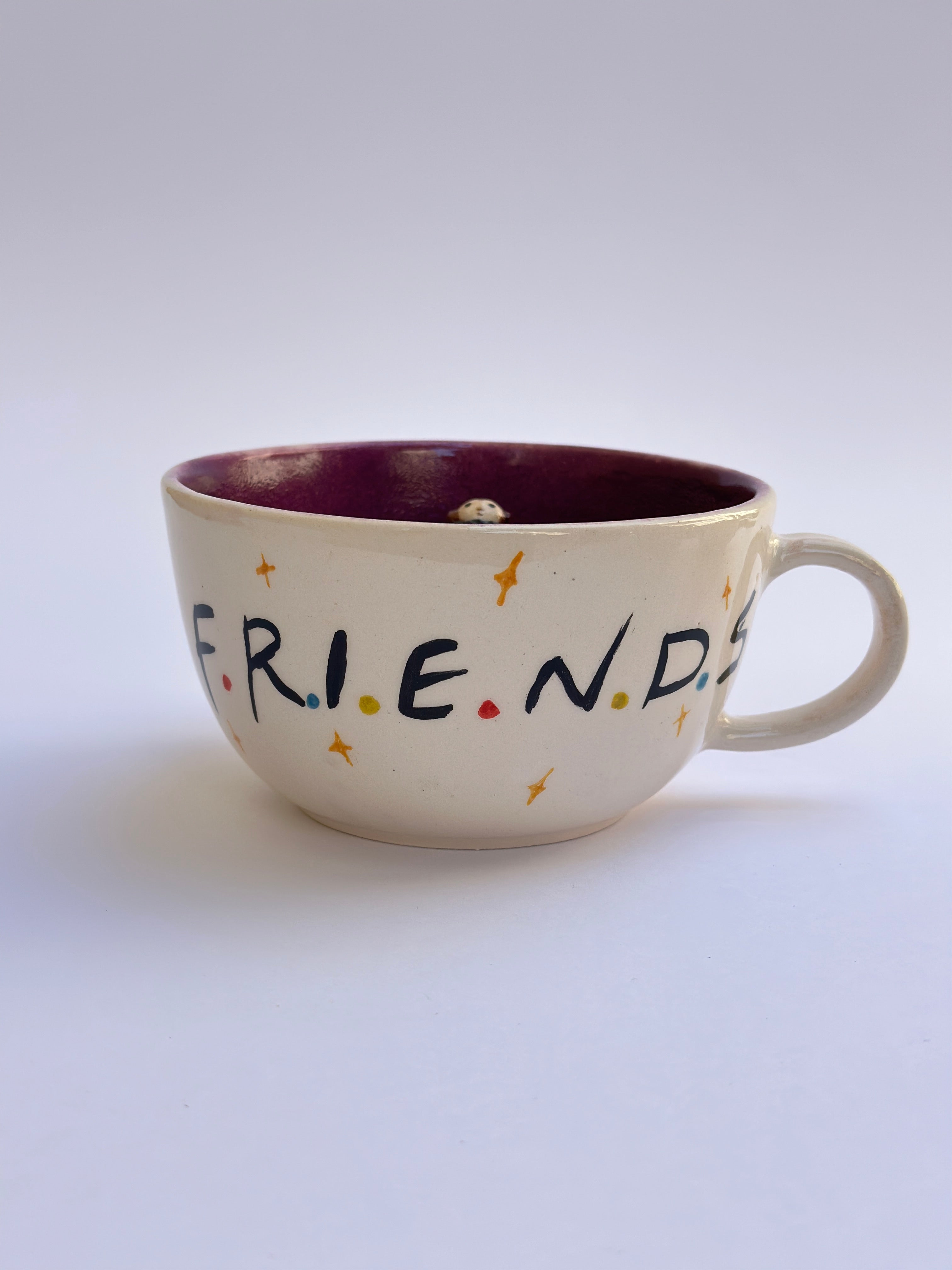 Friends “Ross” handmade mug